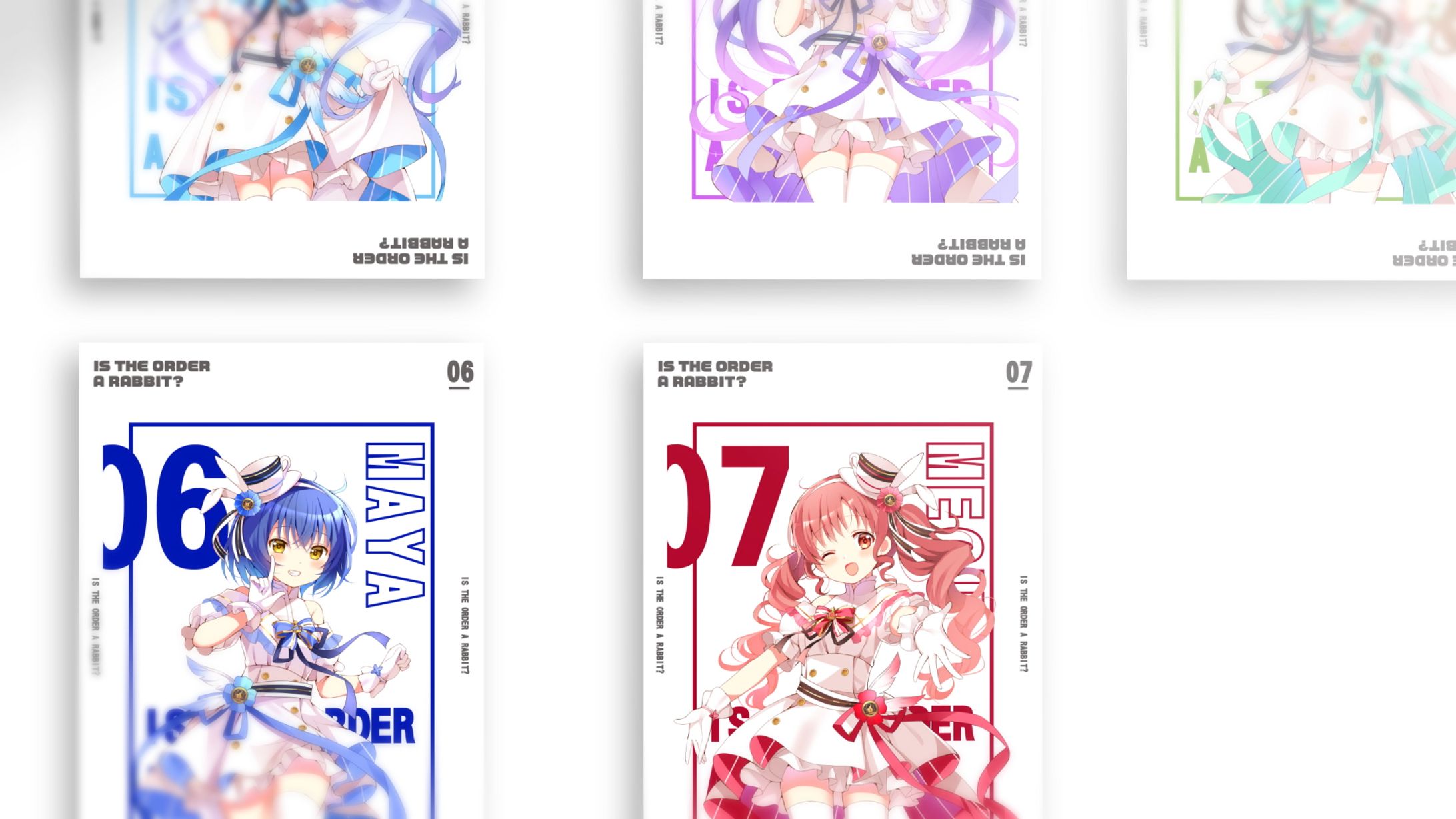 「ご注文はうさぎですか？展 Café Lumière」CM-1