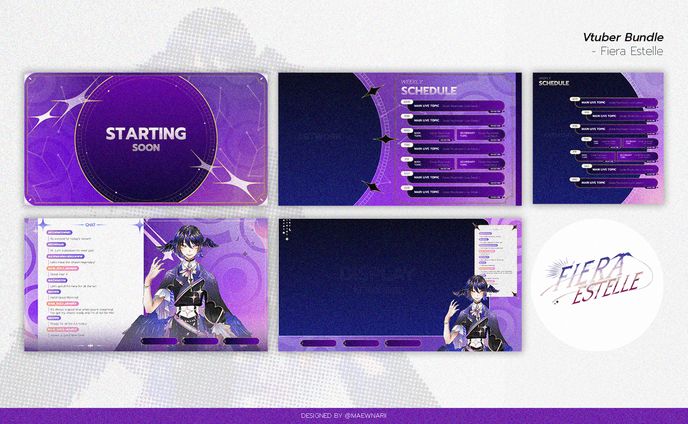 Fiera Estelle - Vtuber Stream Bundle