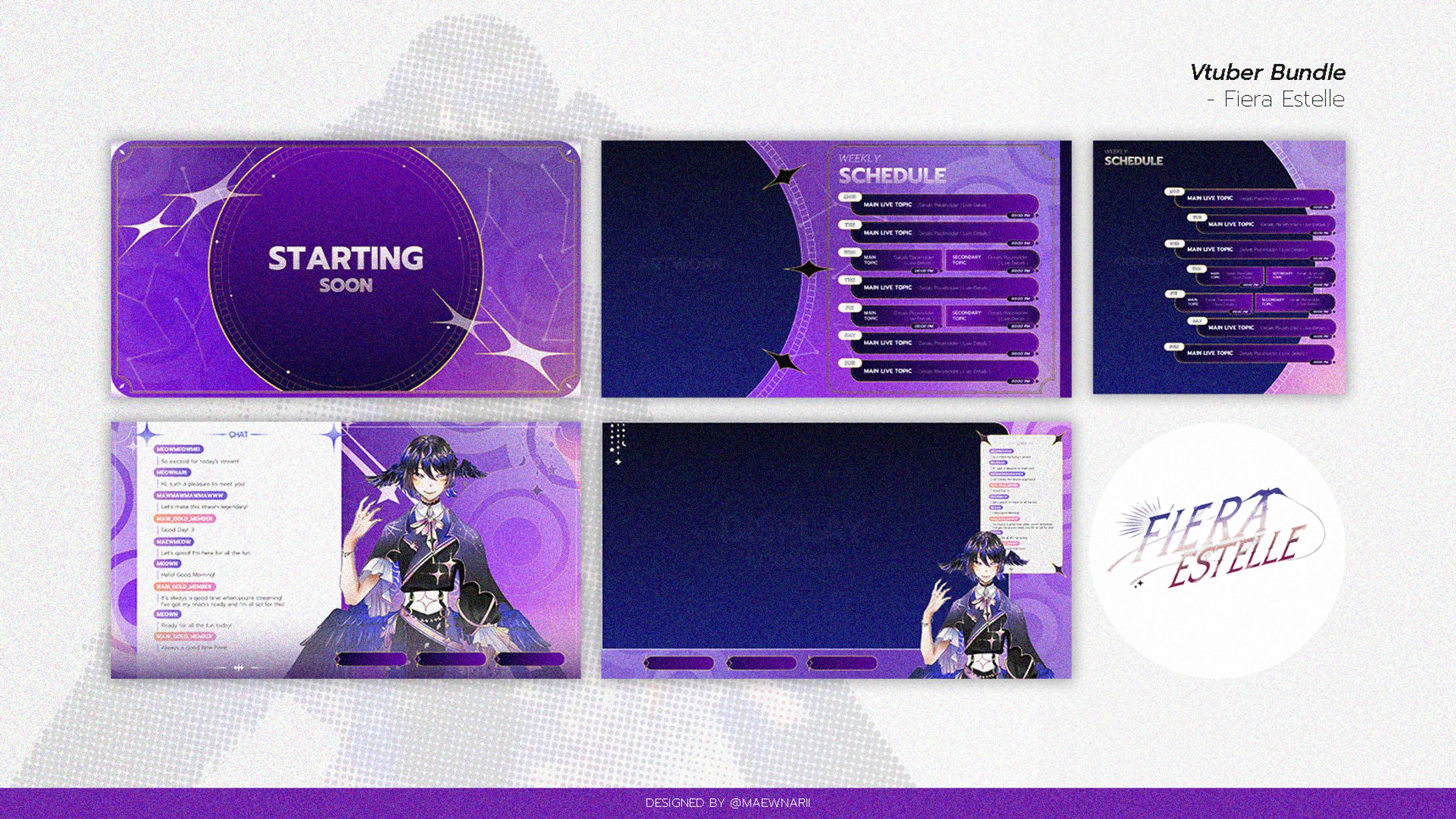 Fiera Estelle - Vtuber Stream Bundle-1