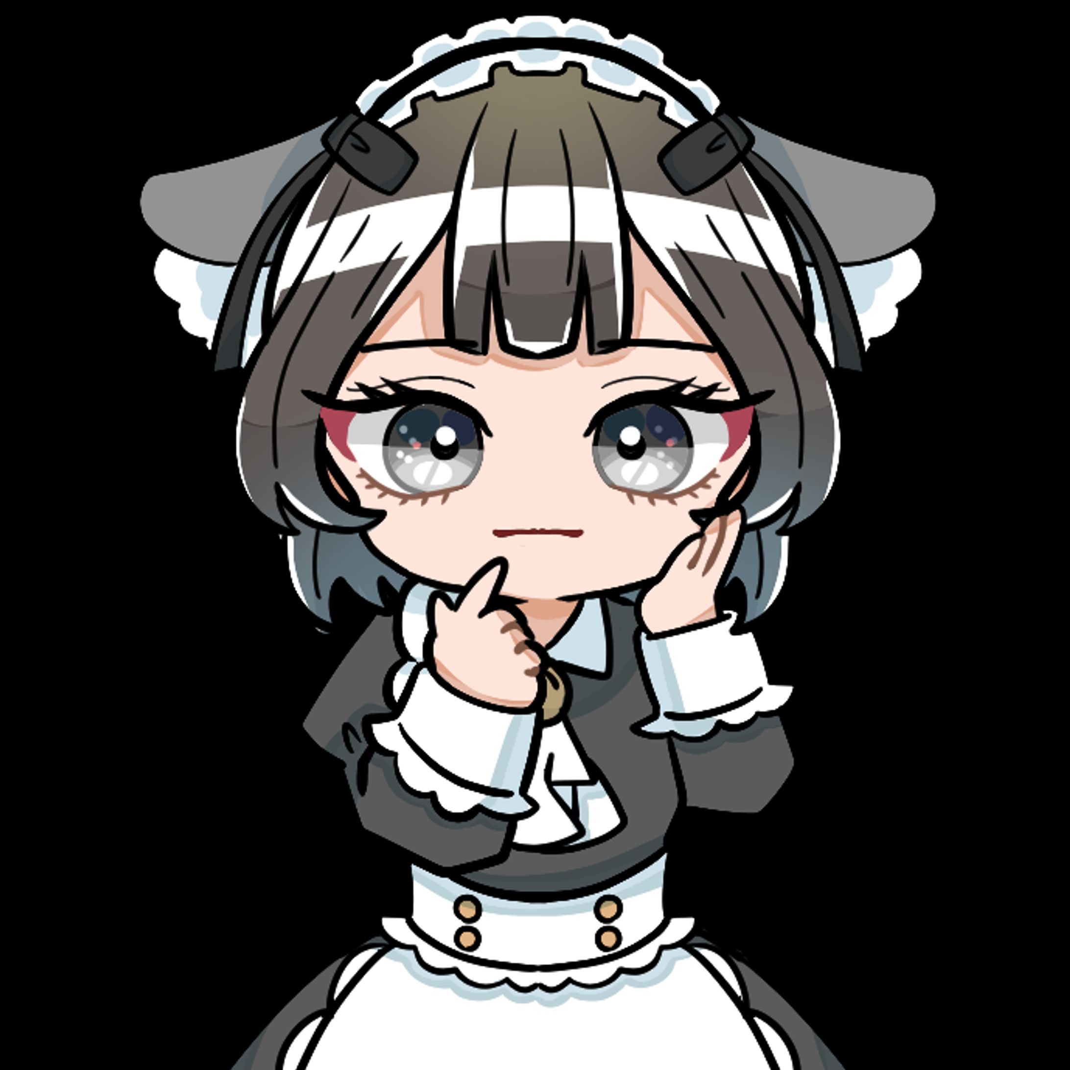 おれのメイド。様　所属メイドイラストデザイン-1