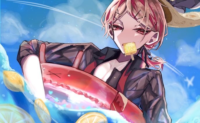 絵描き、ツインテ―ル
