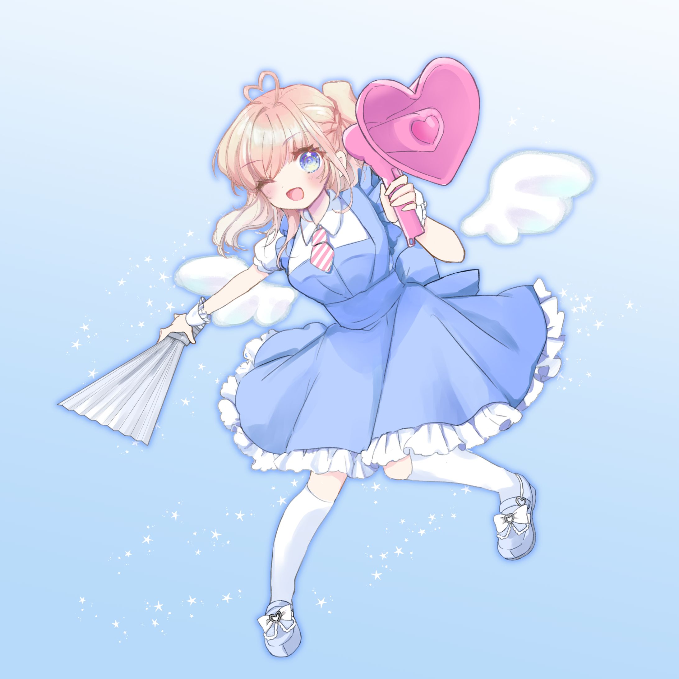 無償企画プレゼントイラスト（おひさまぴかり様）-1