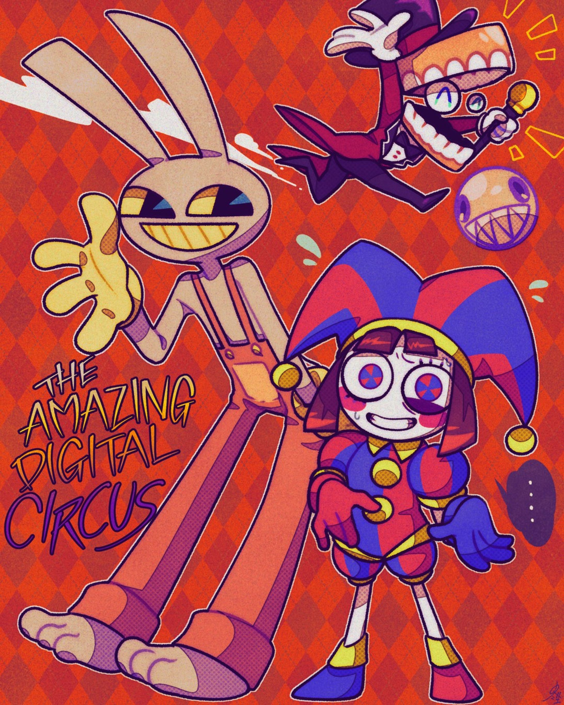 #イラスト #illustration #fanart #theamazingdigitalcircus #theamazingdigitalcircusfanart-1