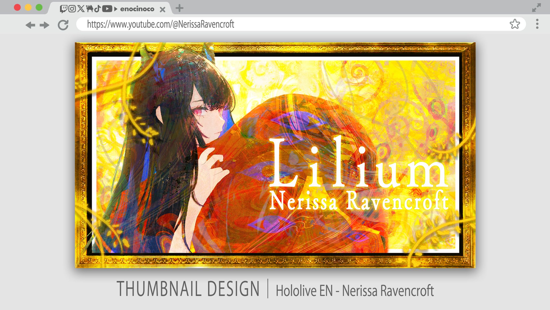 THUMBNAIL｜Nerissa Ravencroft HololiveEN -1