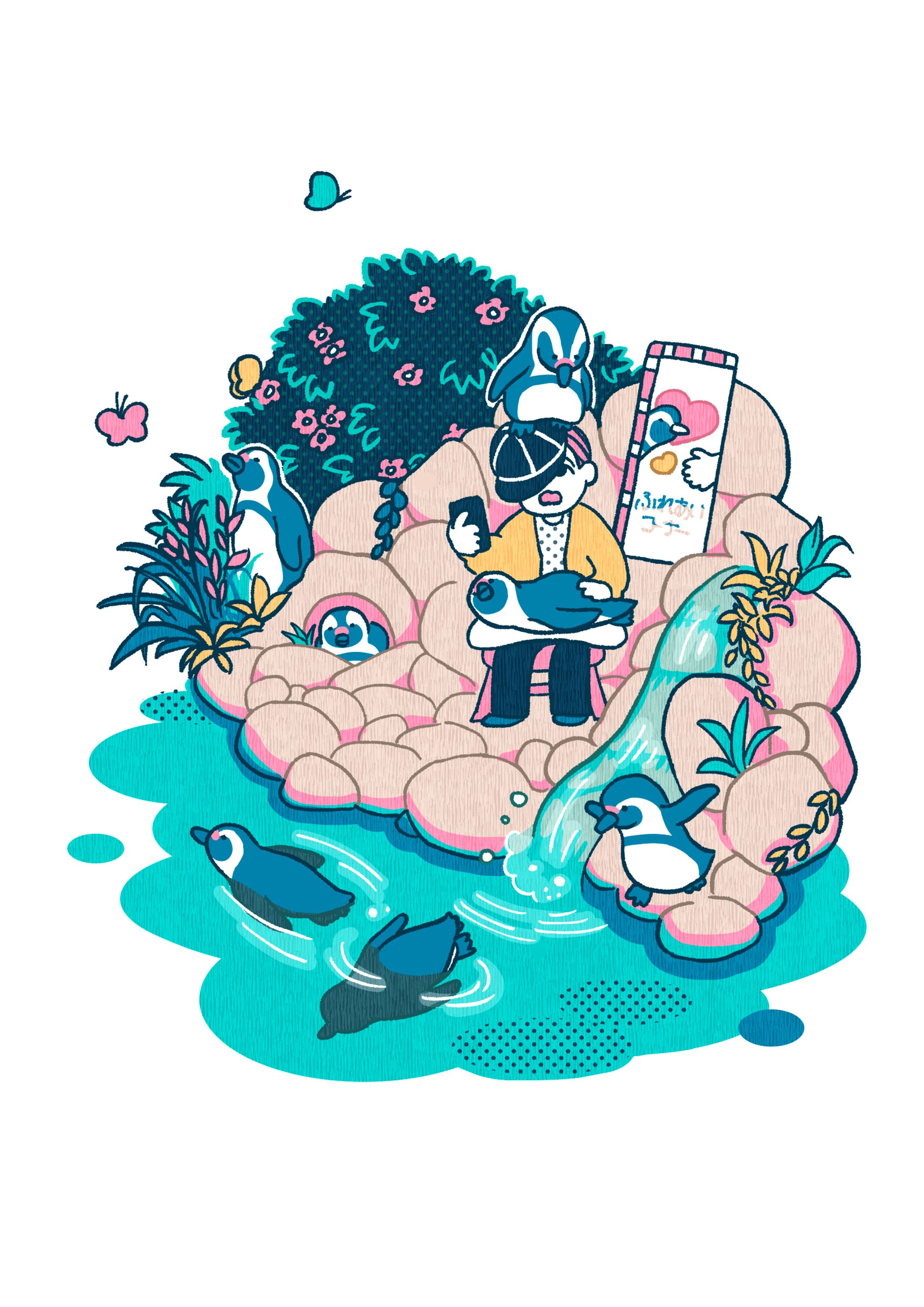 ペンギンふれあいコーナー-1