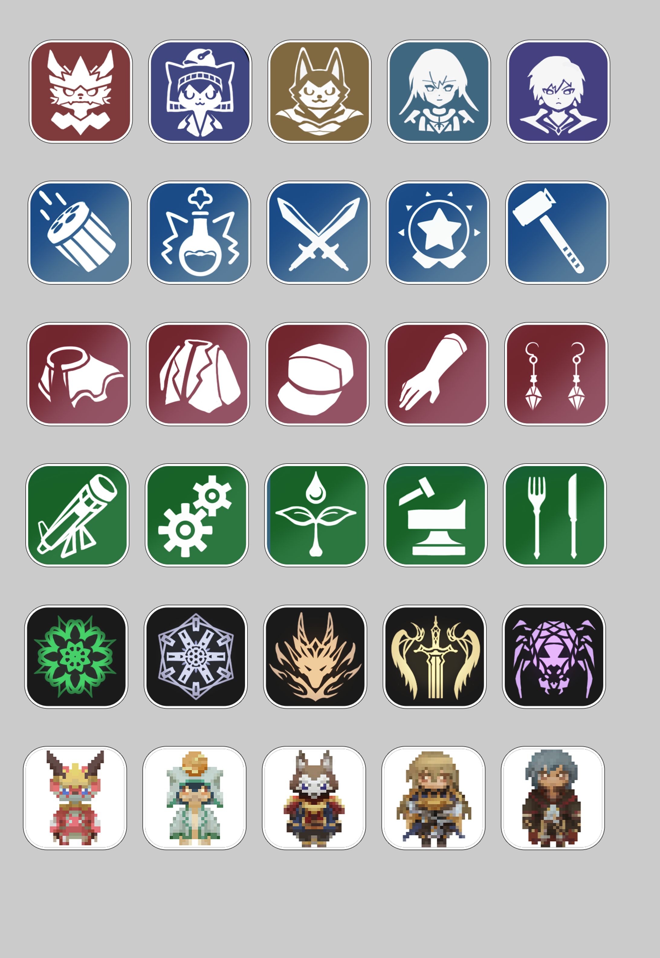 アイテムロゴ＆ドット制作-1