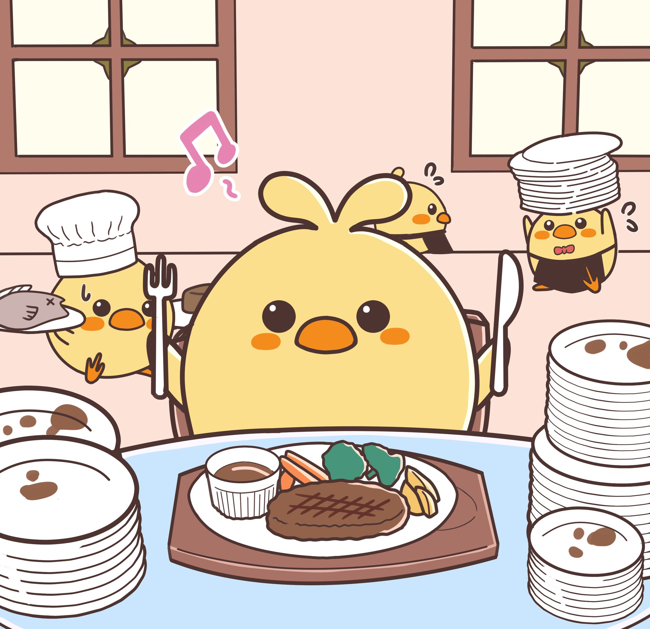 【イラスト】　子供向け　スクールキャラ-1