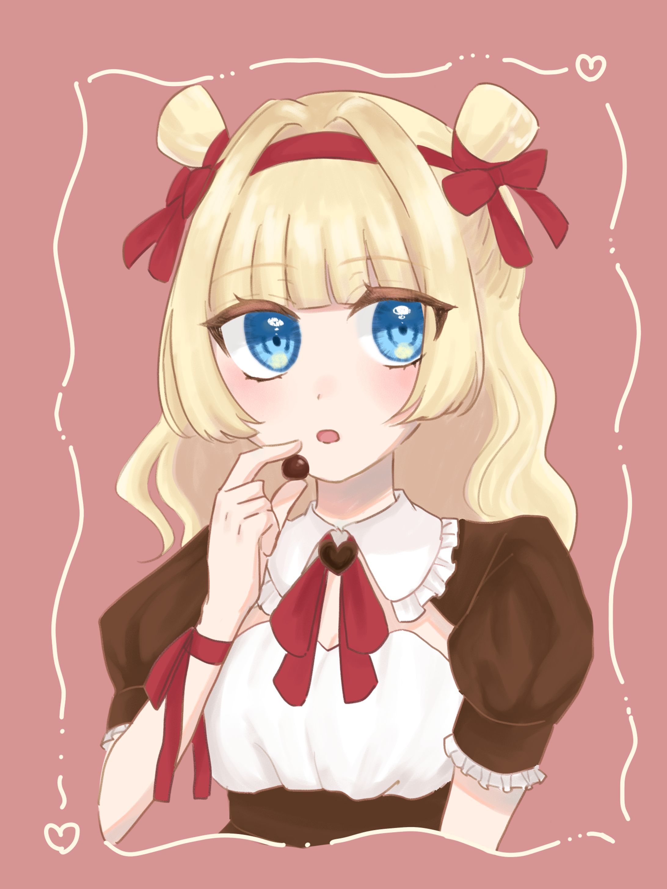 【オリジナル】バレンタインイラスト-1