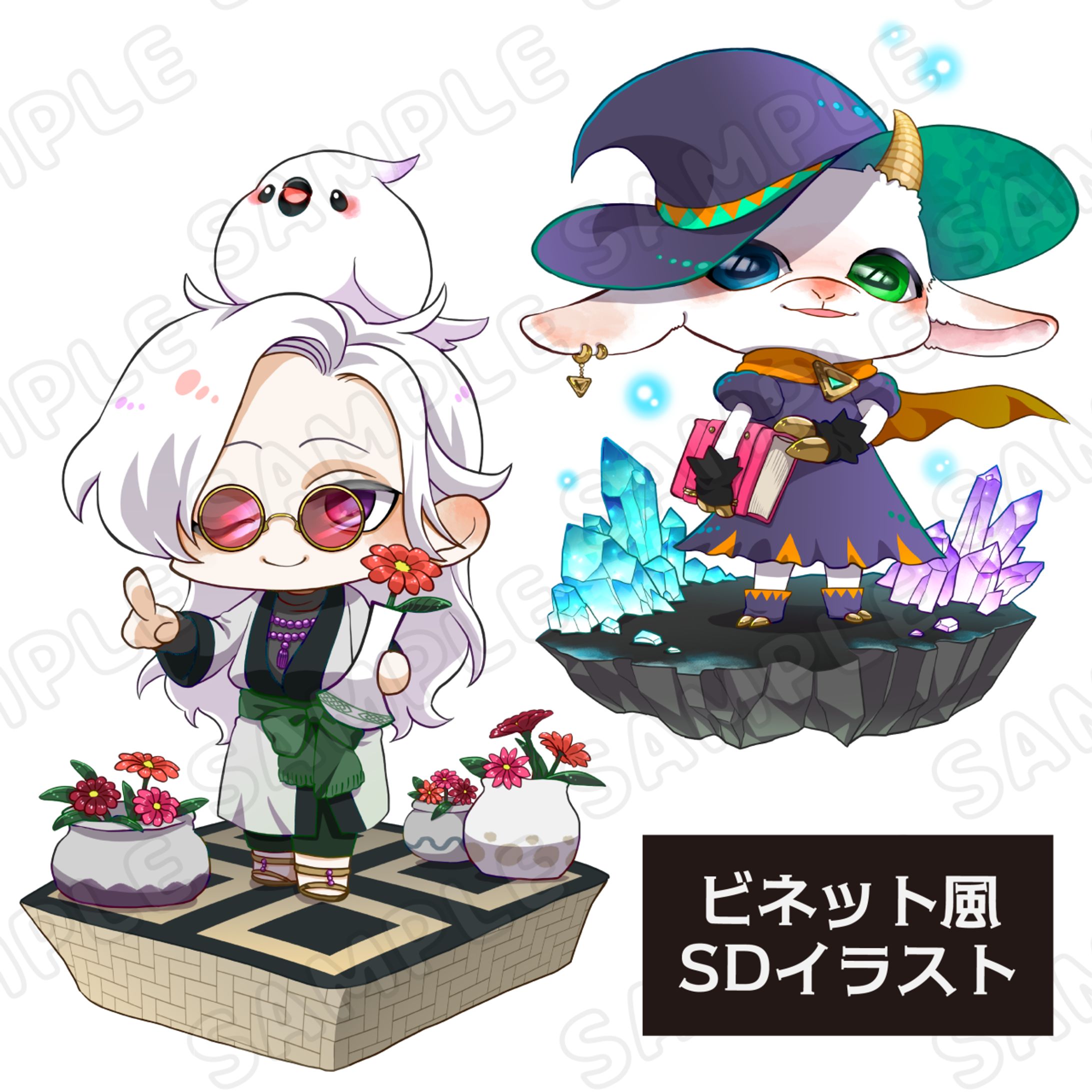 【サンプル】SDキャラ-1