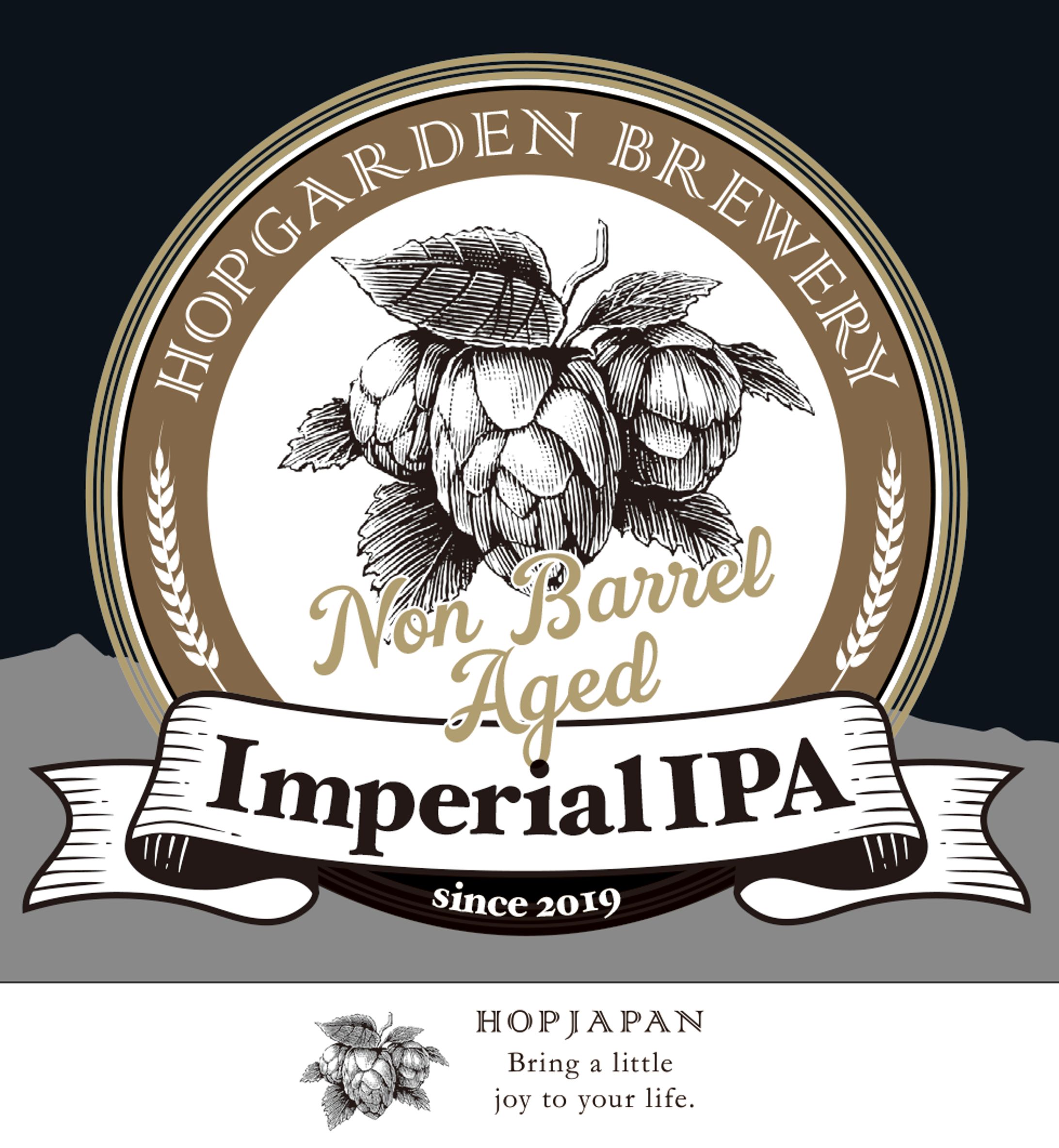 NonBarrel Aged Imperial IPA・ラベルデザイン-1