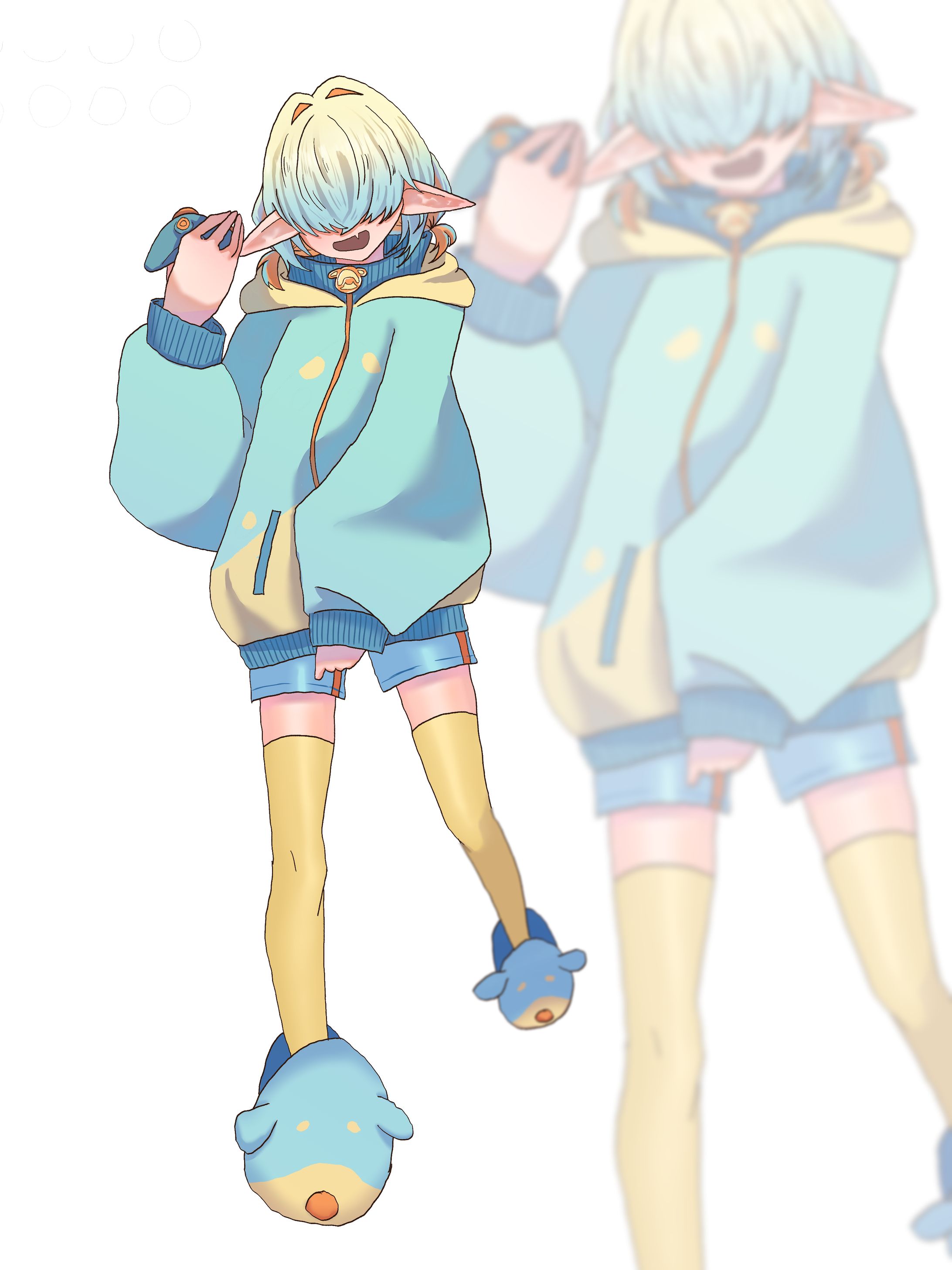 【ラシクラボ】キャラクターデザイン部門 メカクレジャージ-1