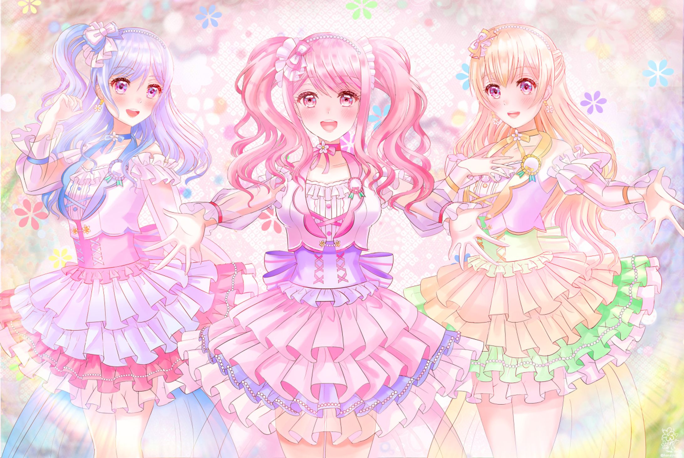 彩ちゃん＋花音ちゃん＋千聖ちゃん-1