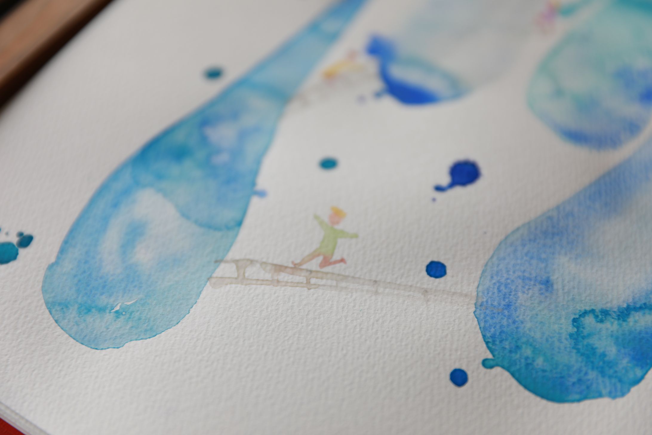 Colorful Drop Blue-1