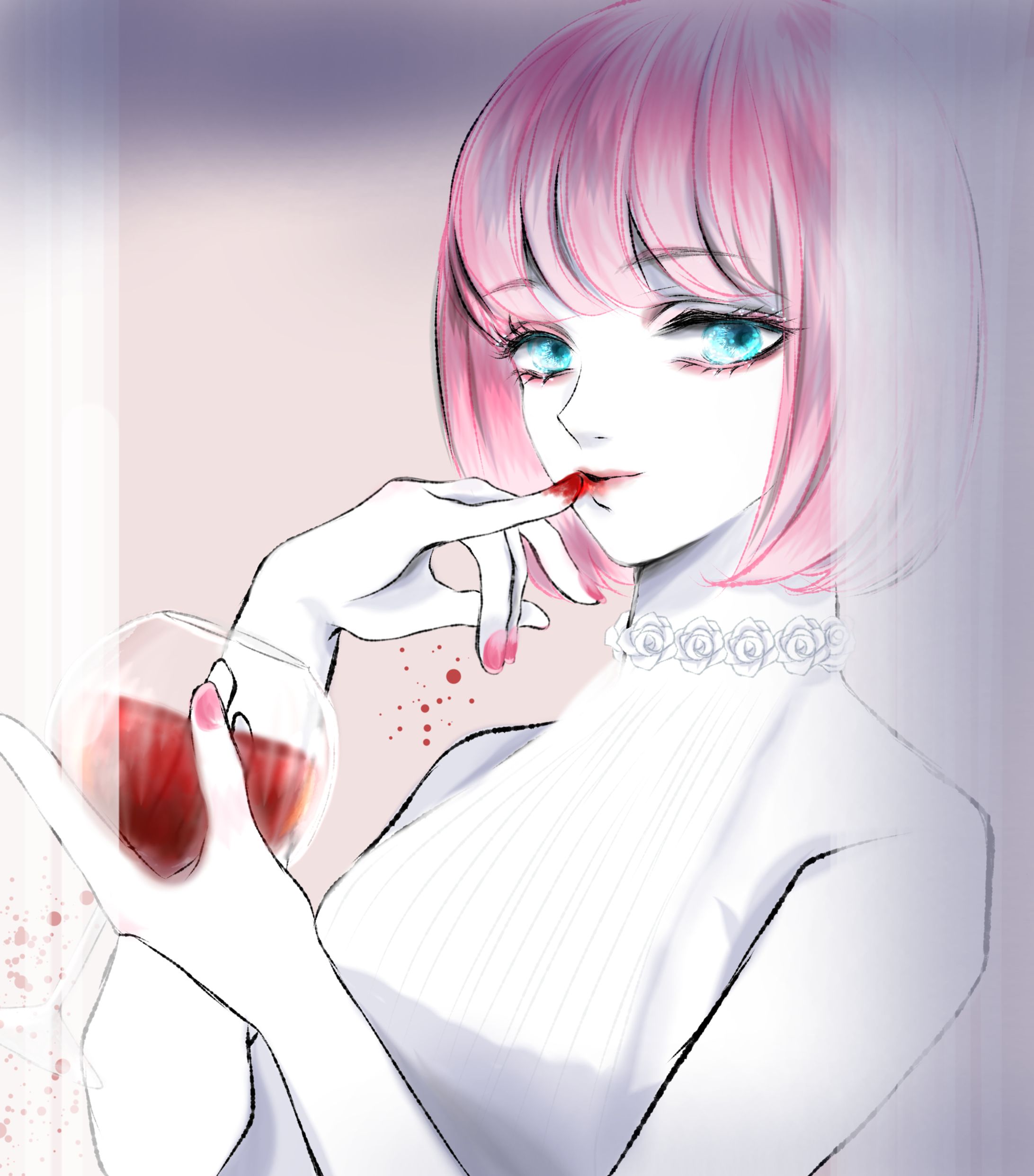 イラスト　poison red-1