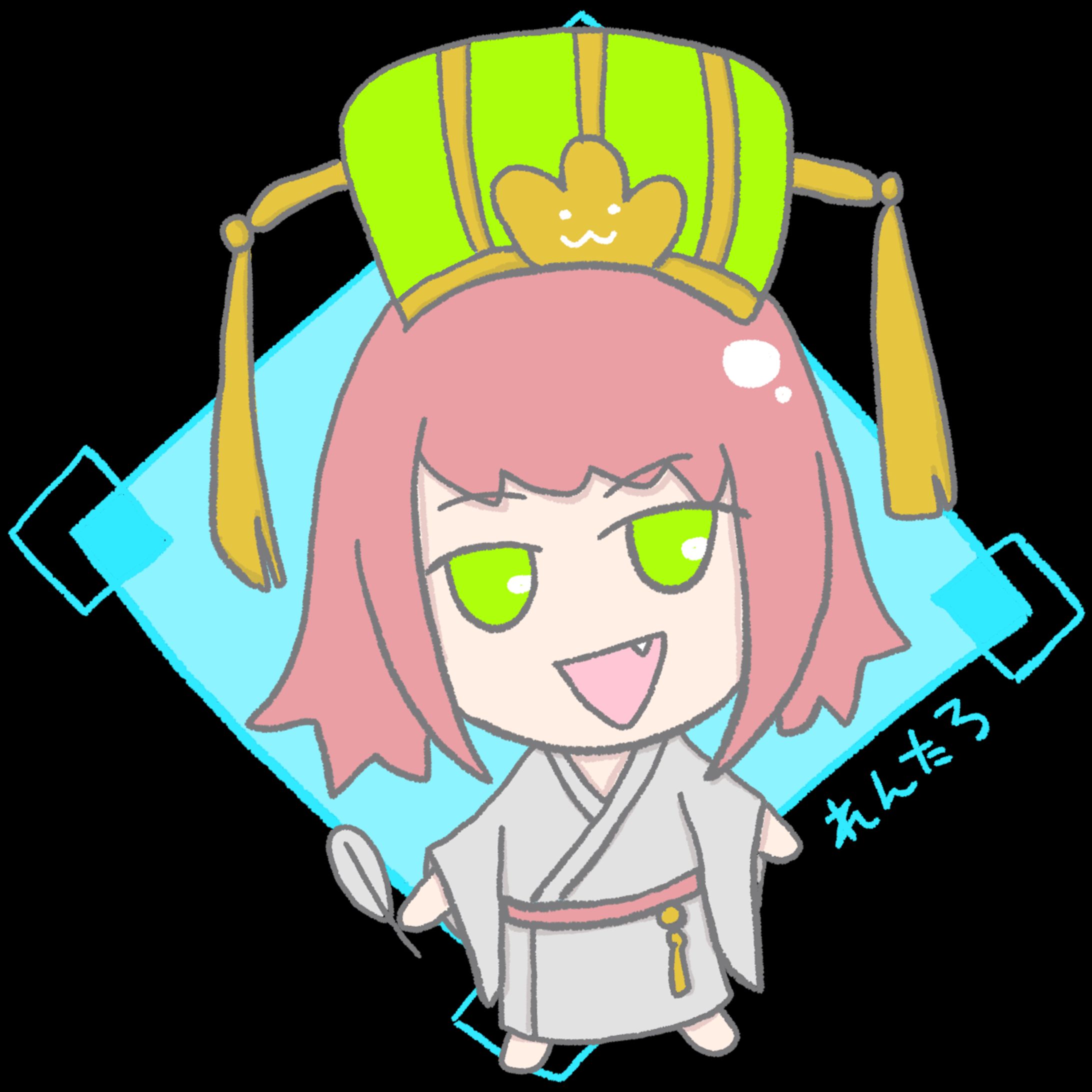 れんたろの自画像（コテキャ）全身バージョン-1