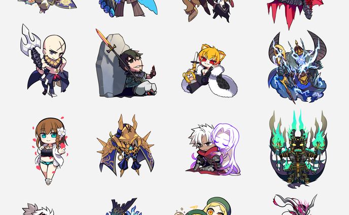 【FGO最終再臨展】ミニキャライラスト