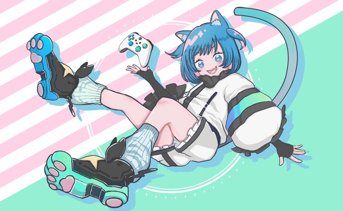 【1枚絵】ネコミミサイバー