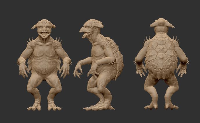 zbrush 練習