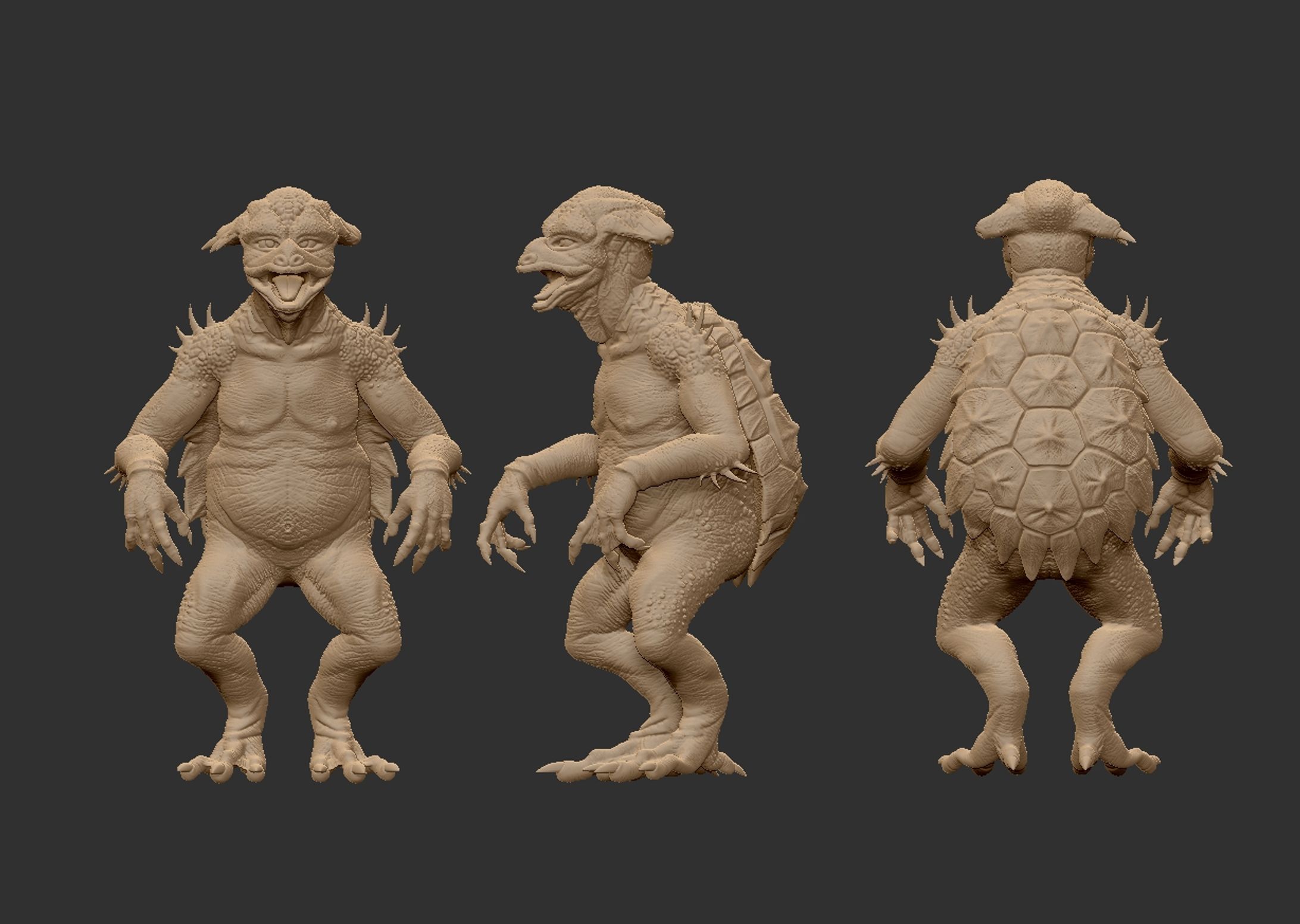 zbrush 練習-1