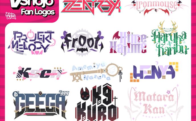 Fan Logos for Vshojo