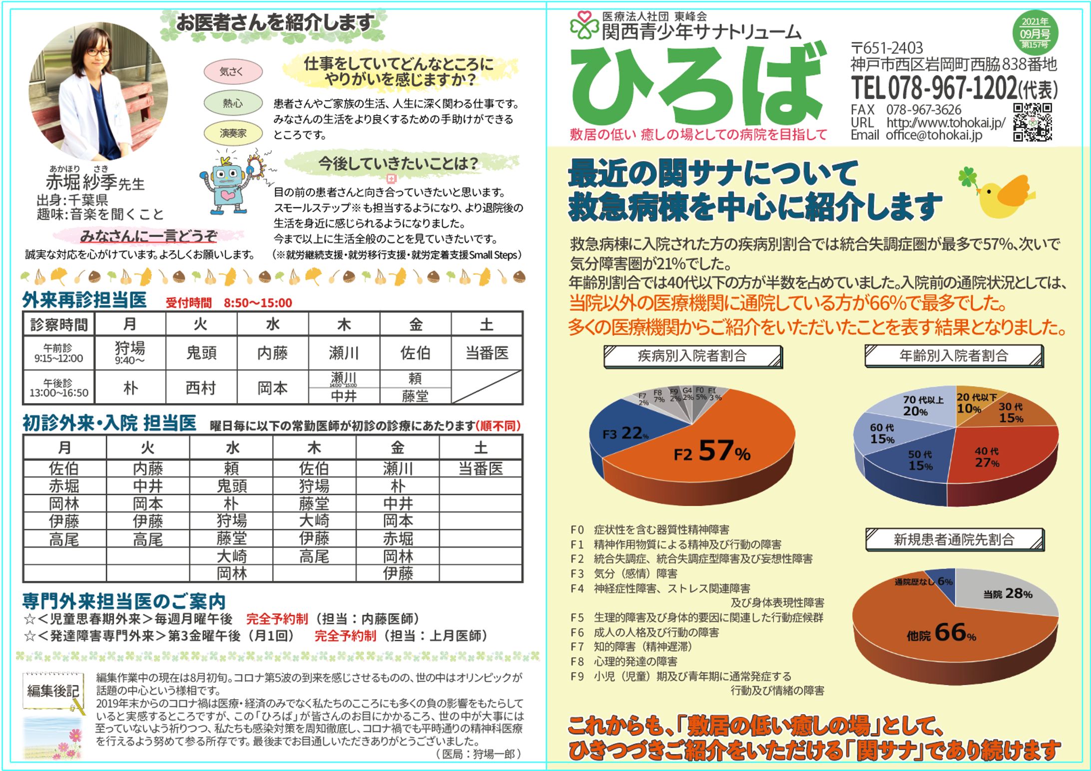 病院広報誌　関西青少年サナトリューム様-1