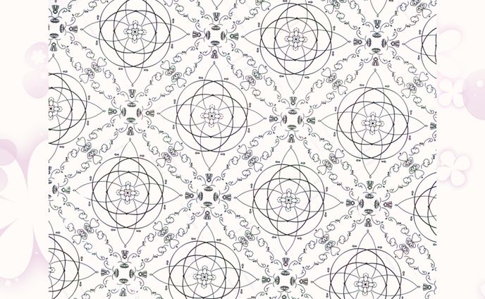 Pattern design by Aca