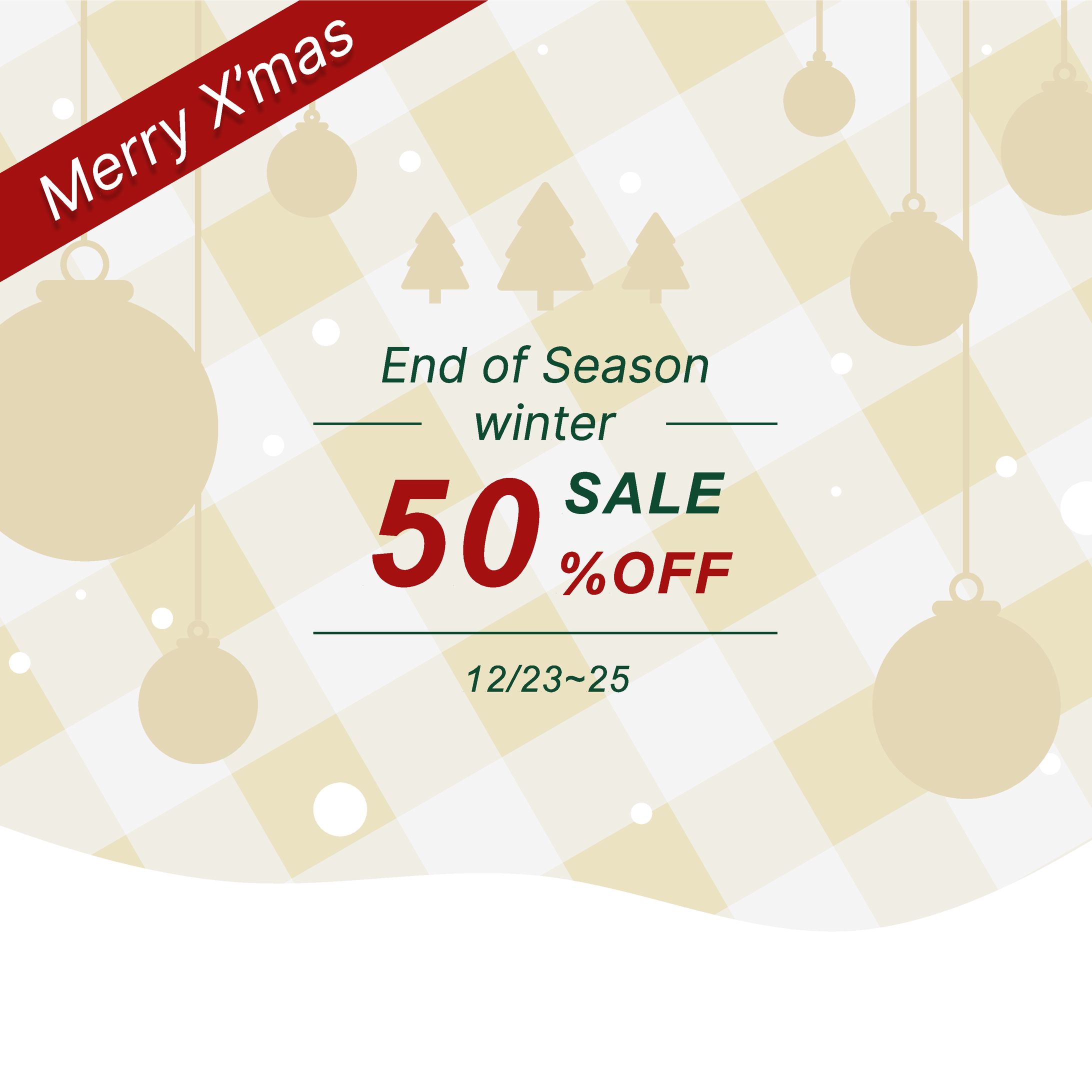 静止画バナー　クリスマス-1