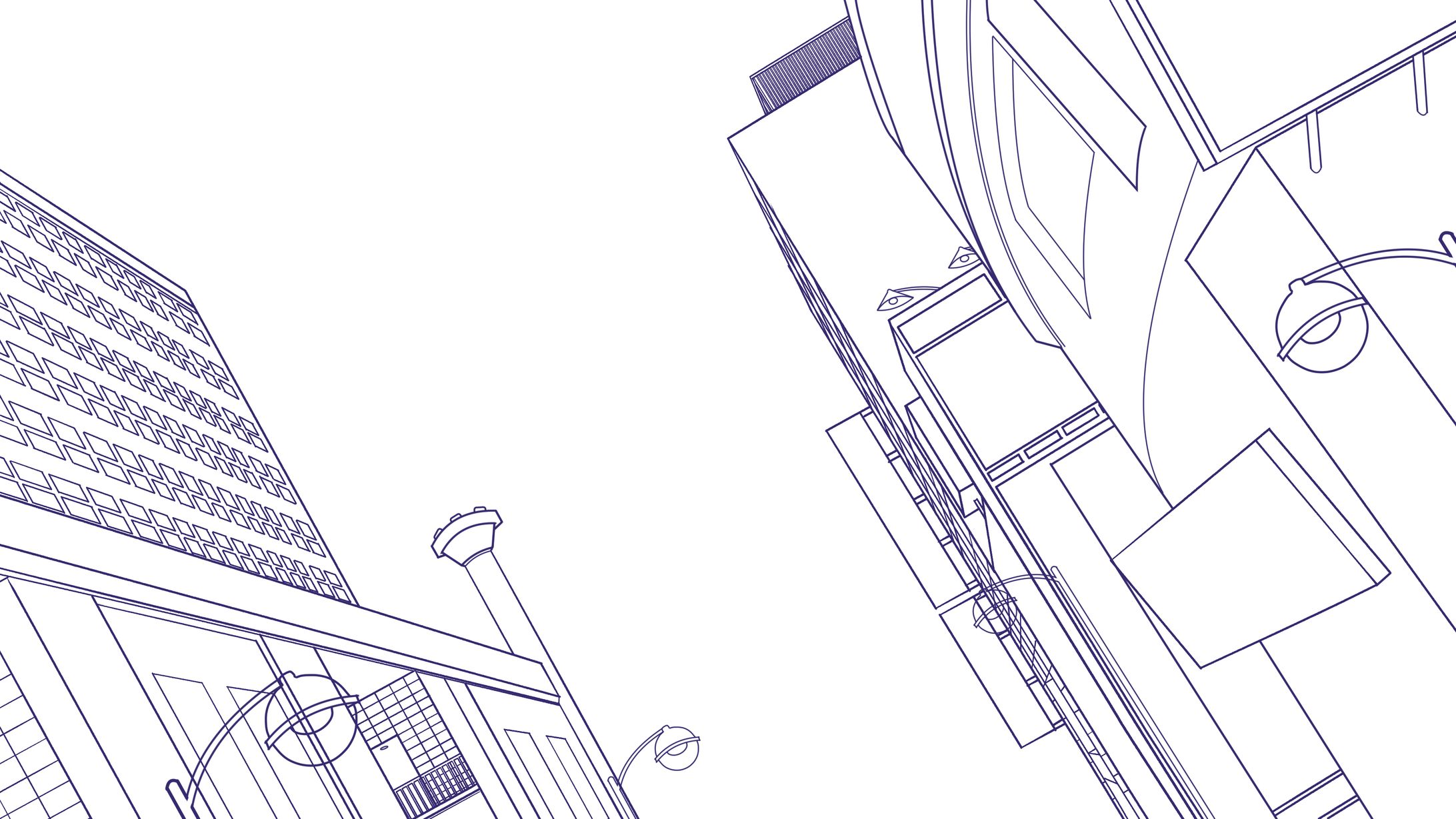 背景確認用線画