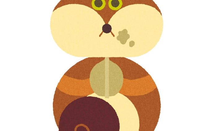 今日は #リスの日 
クルミワリリス
.
.
.
.
#リス #🐿 #animal #animalillustration #illustrationgram  #トイ #toydesign #toycharacter #squirrel #squirrelillustration #デフォルメ