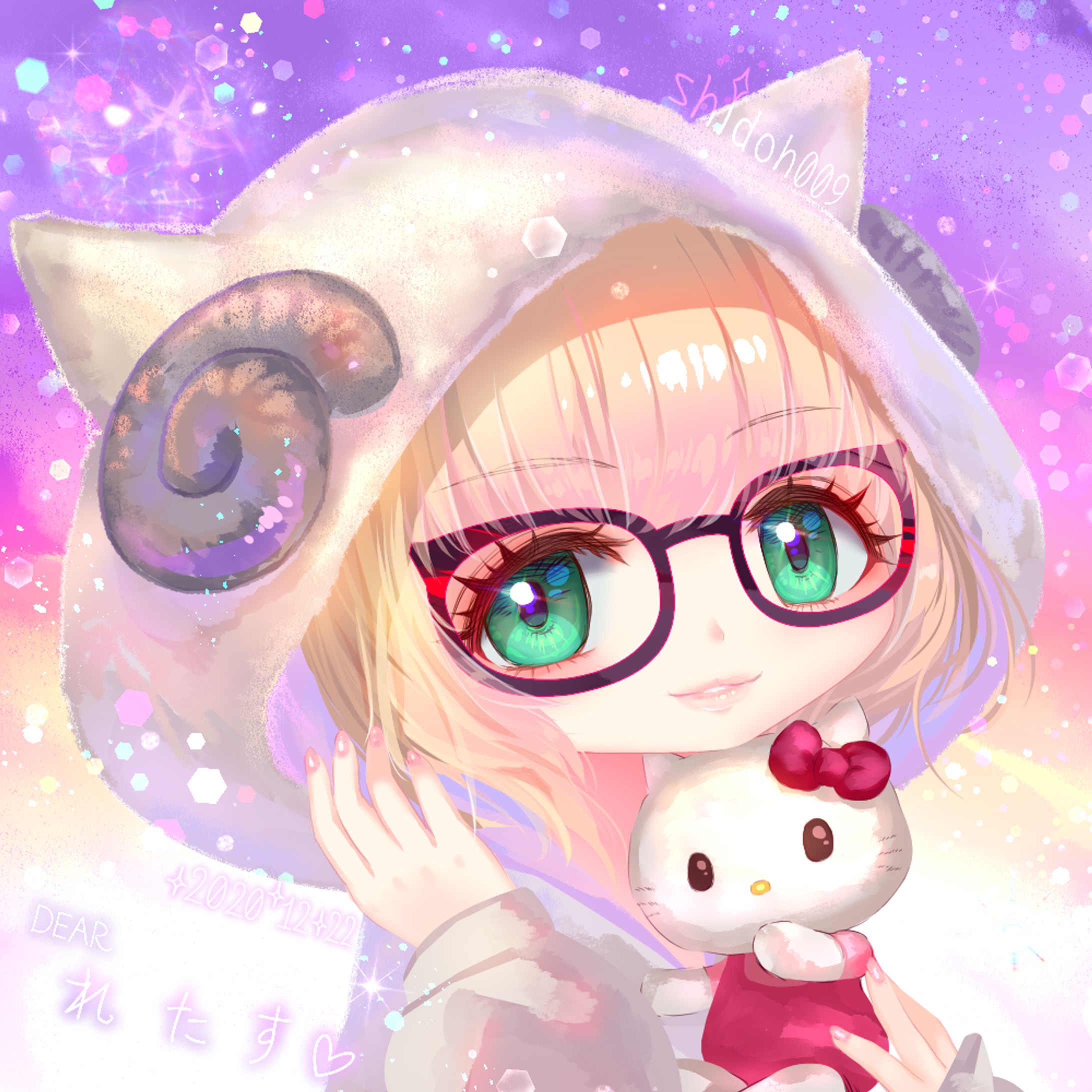 Sheep girl & Hello Kitty-1