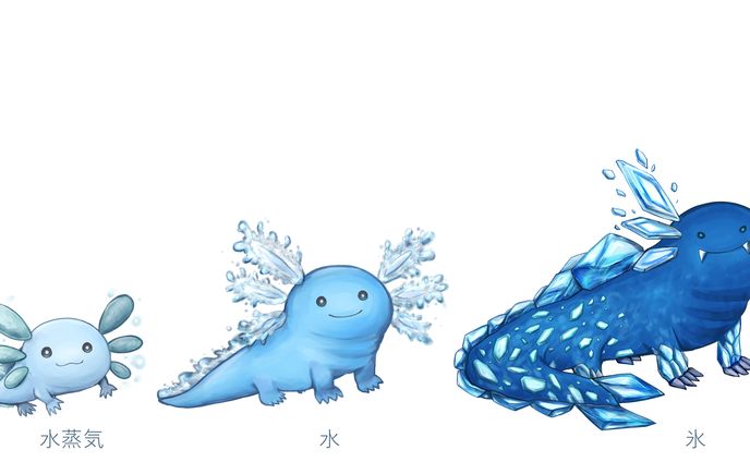 進化するモンスター