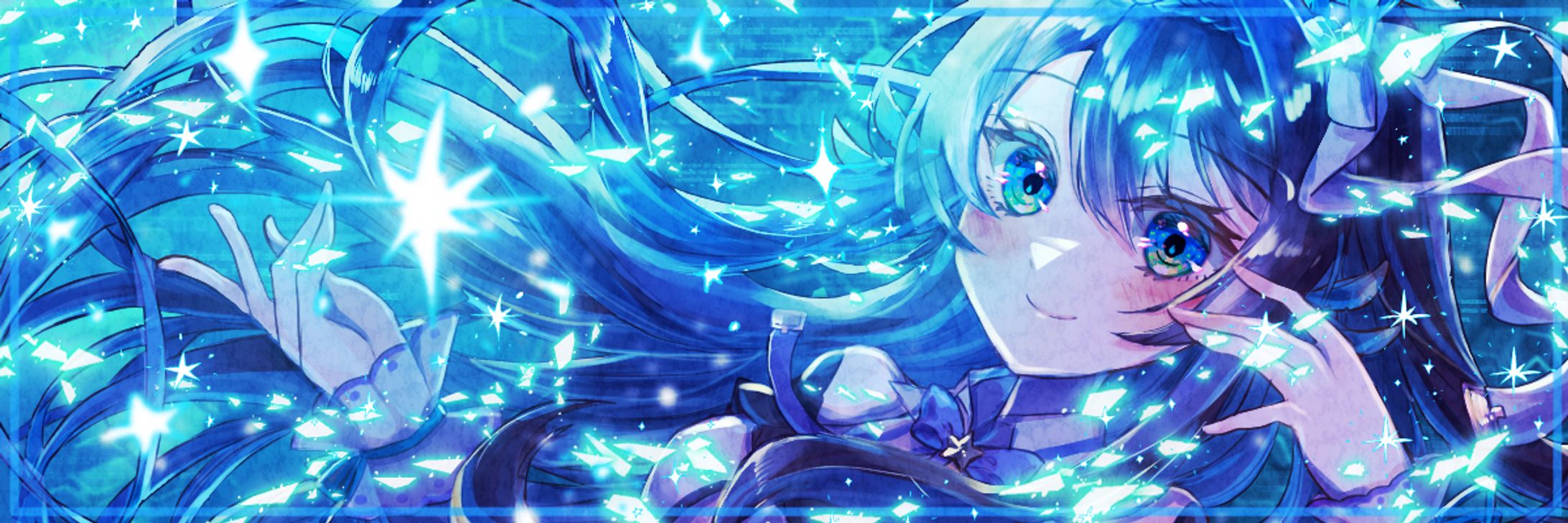 青き流星の廻りと魔法使いの少女-1