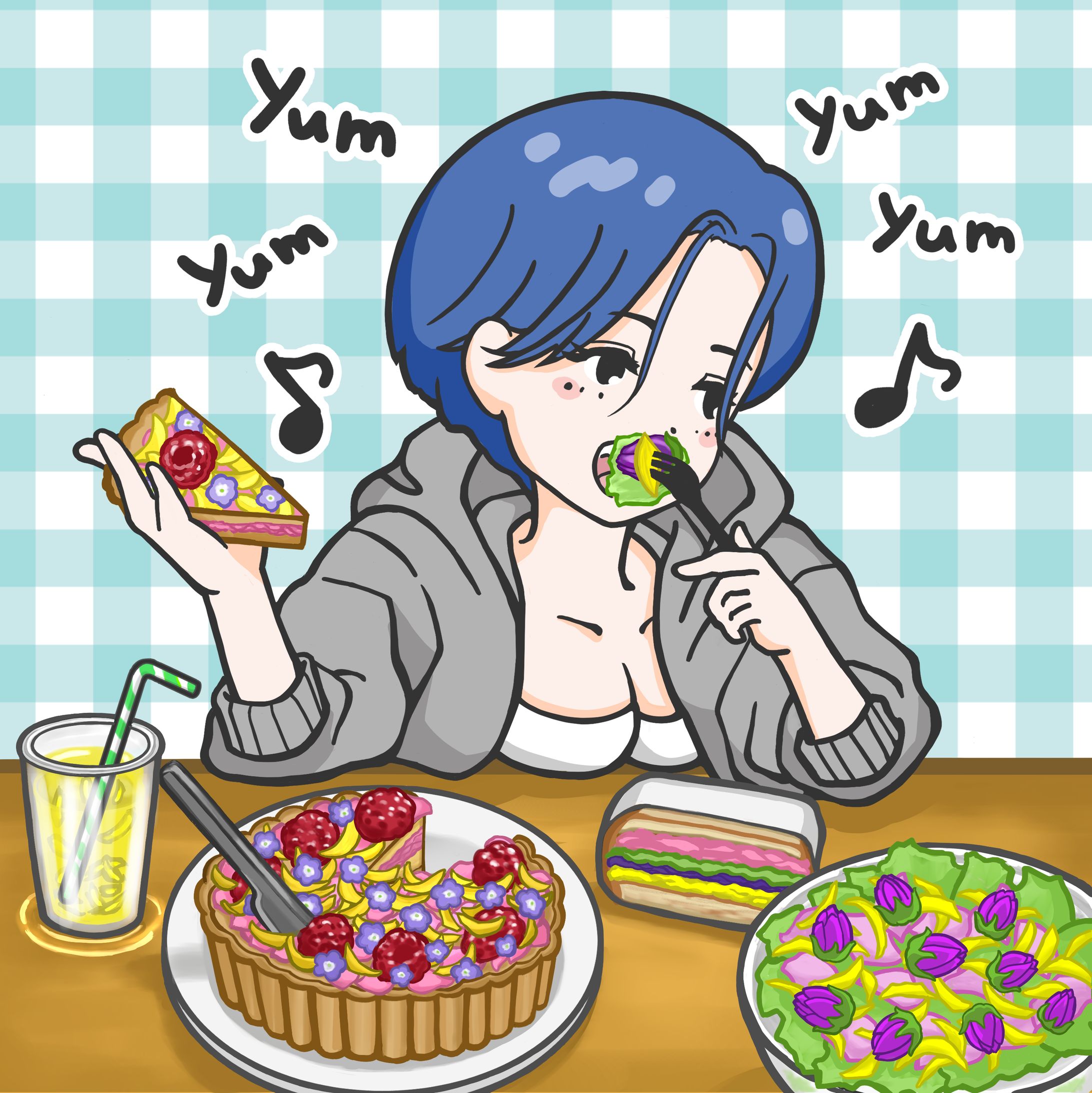 お花食べる子6　エディブルフラワー-1