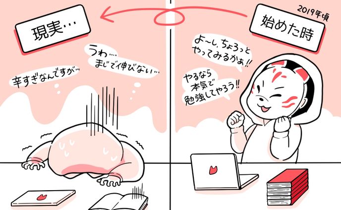 YouTuberヤコさま　図解イラスト