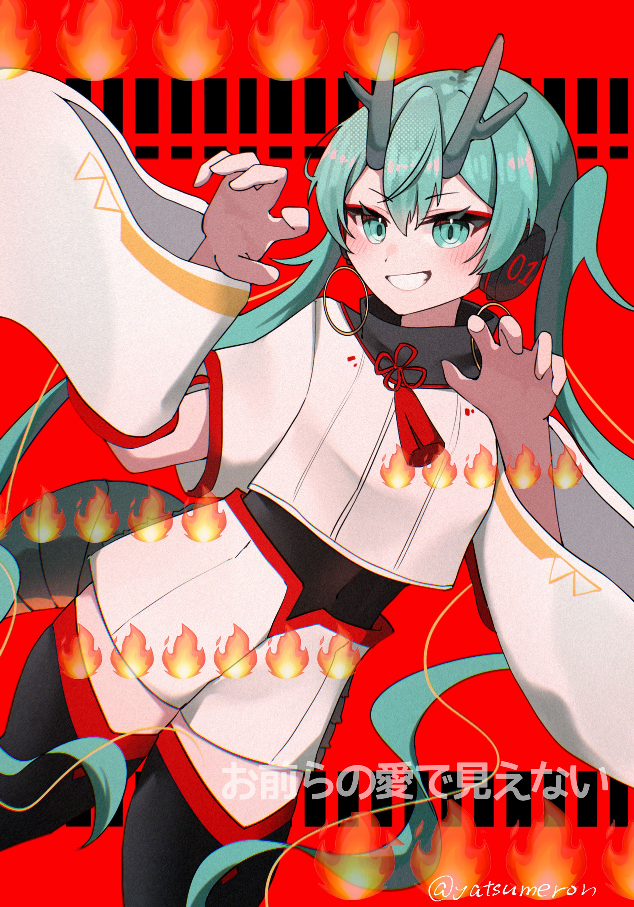 ボカロ紅白 ファンアート-1