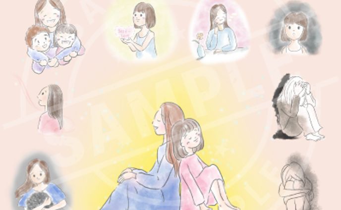 【works】  LPページの挿絵