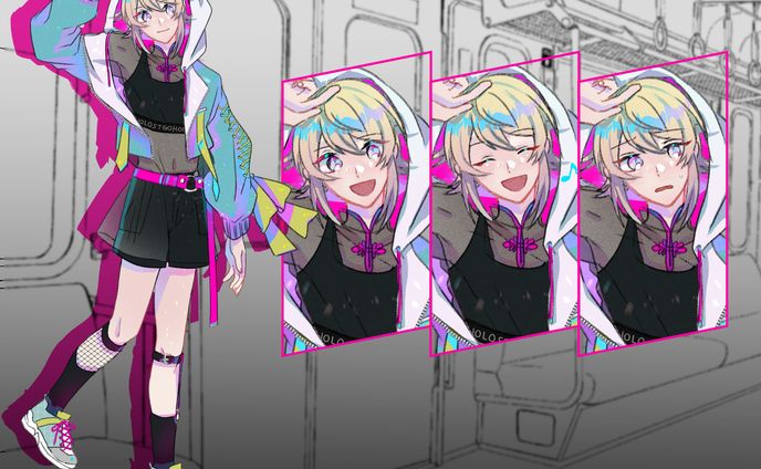 オリジナルキャラクター　天沢カノエ