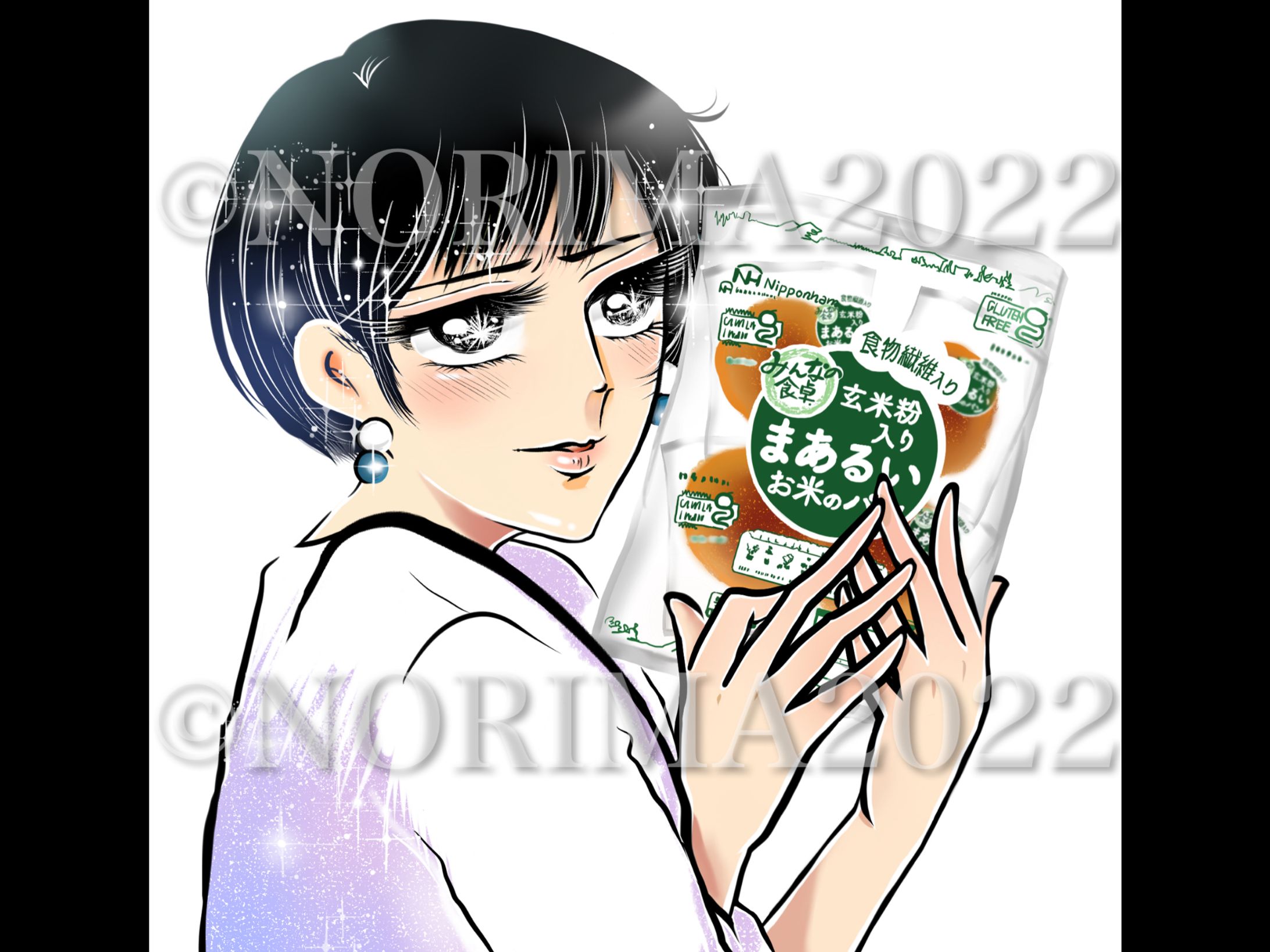 【日本ハム様より】ご依頼イラスト4-1