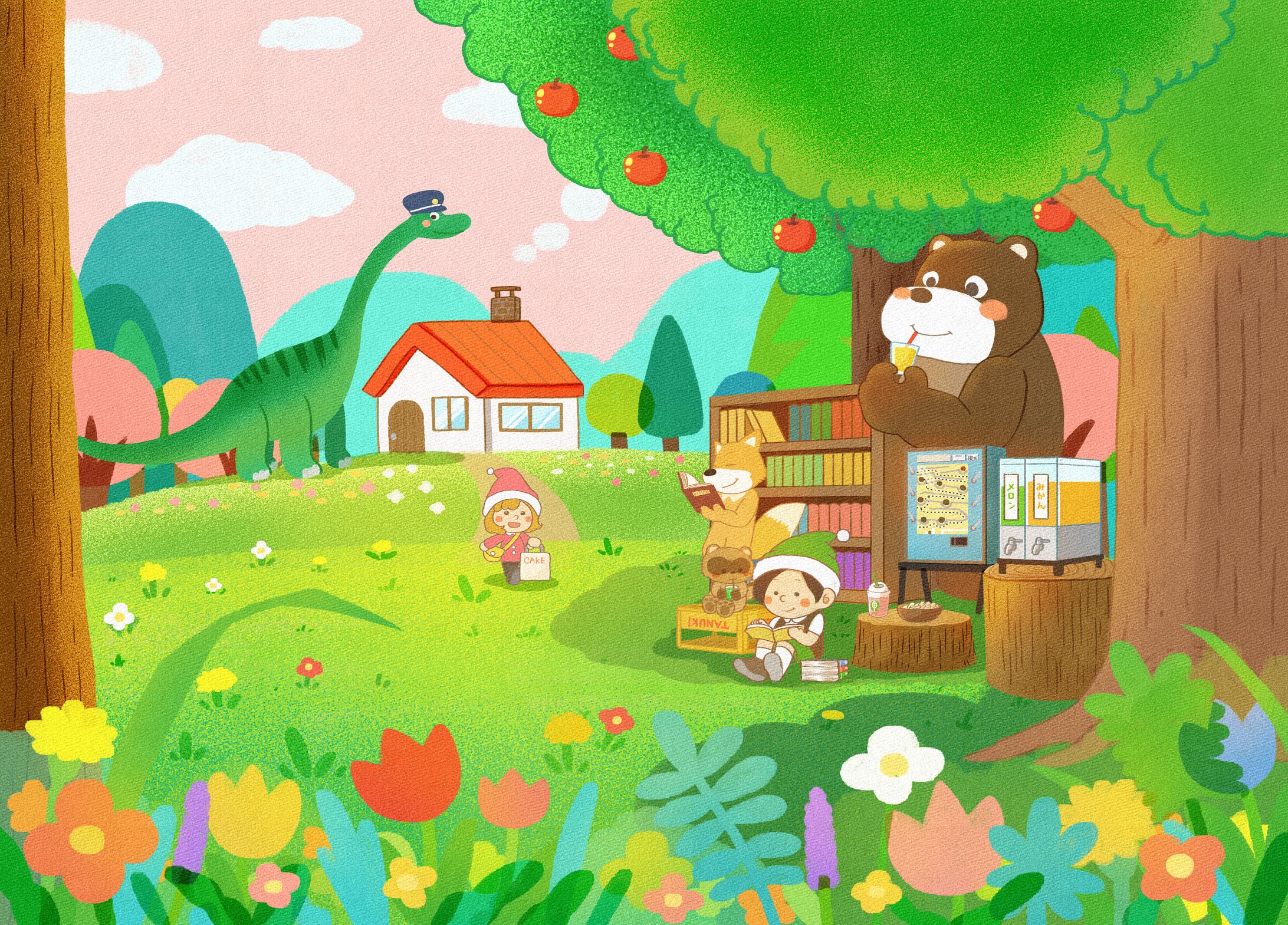 「森のたまりば」 -1