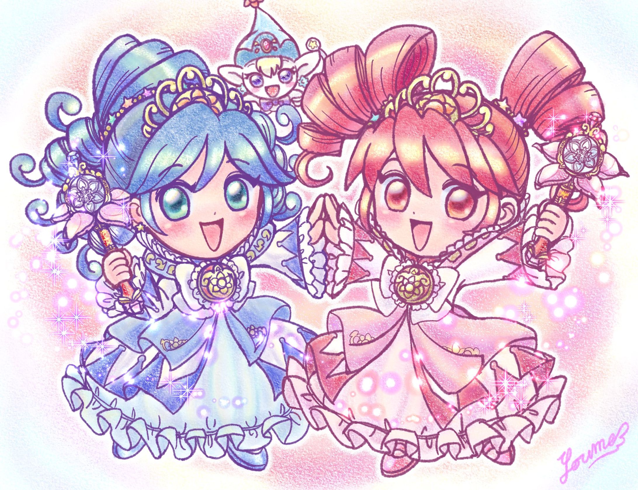 Twin Princess of Wonder Planet / ふしぎ星の☆ふたご姫-1