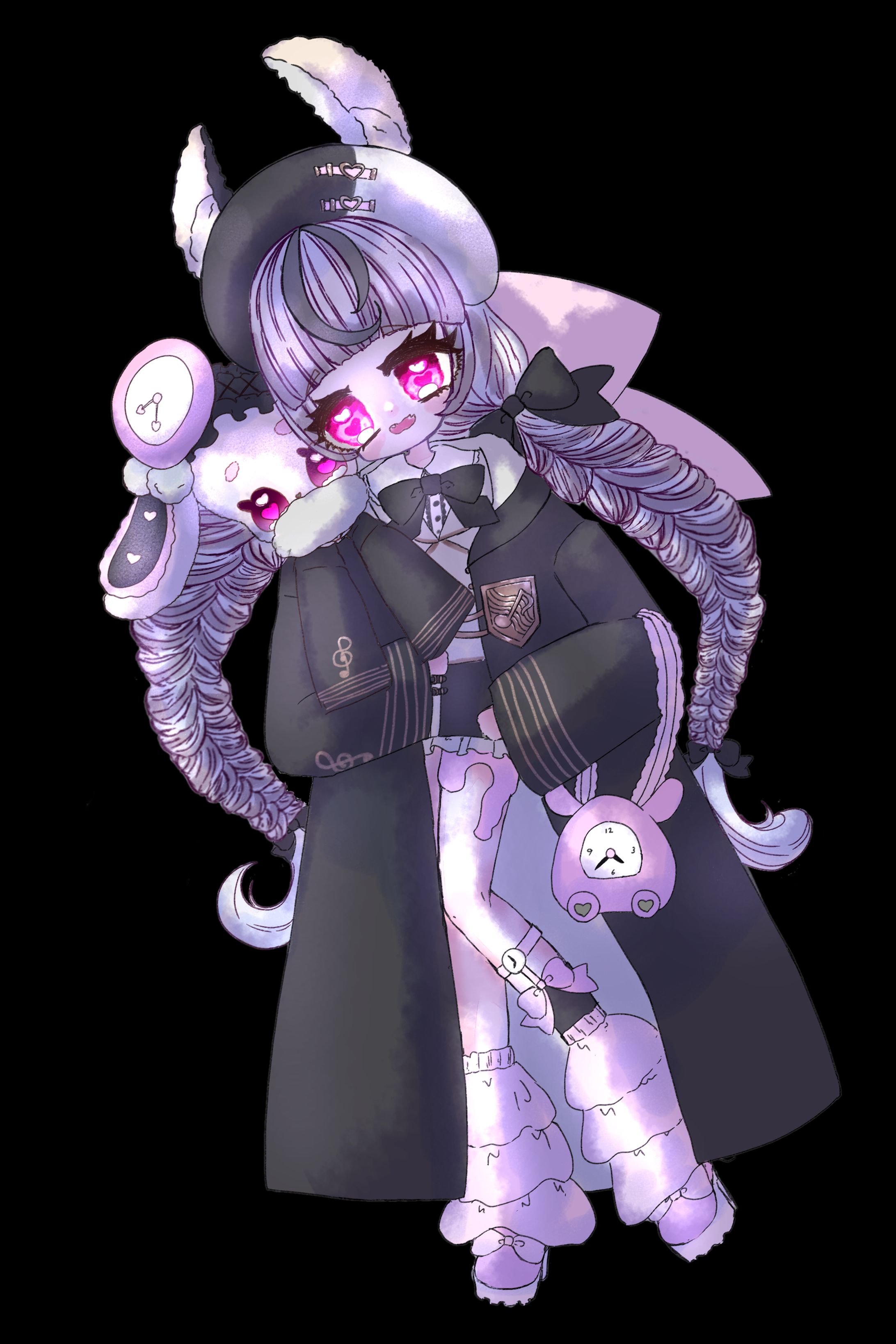 時音マチ_ルリ学衣装-1