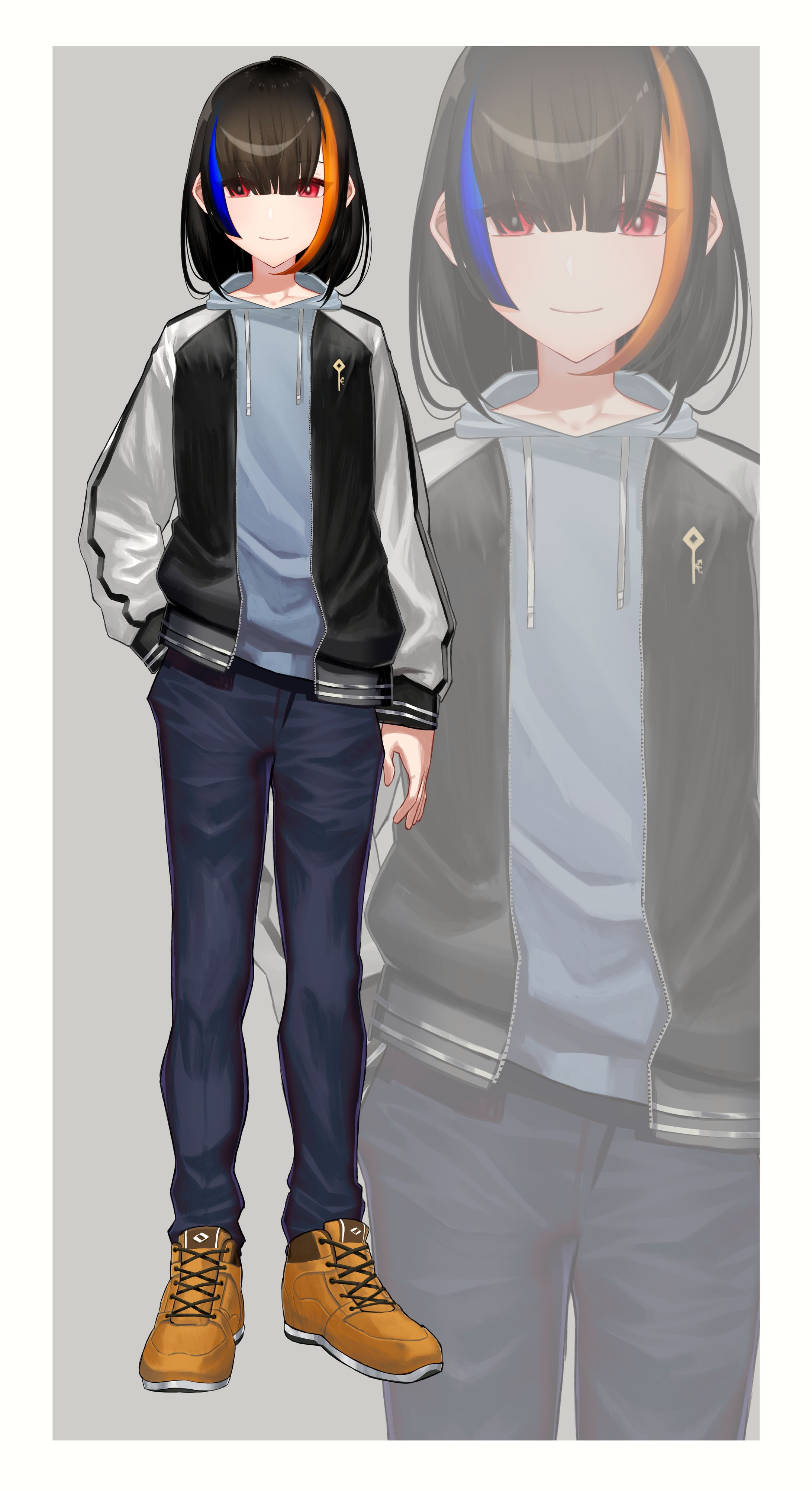 【ご依頼】Vtuber立ち絵作成_梔子　楓蓮-1