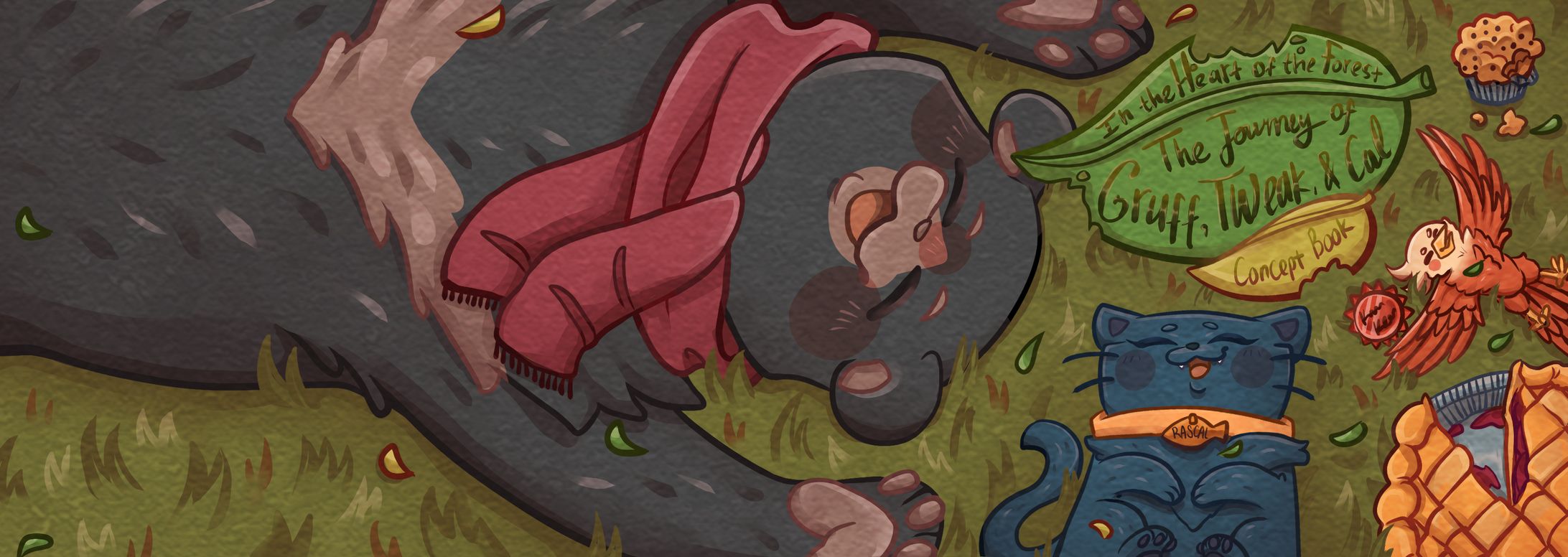 The Journey of Gruff, Rascal and Tweak - Illustrator-1