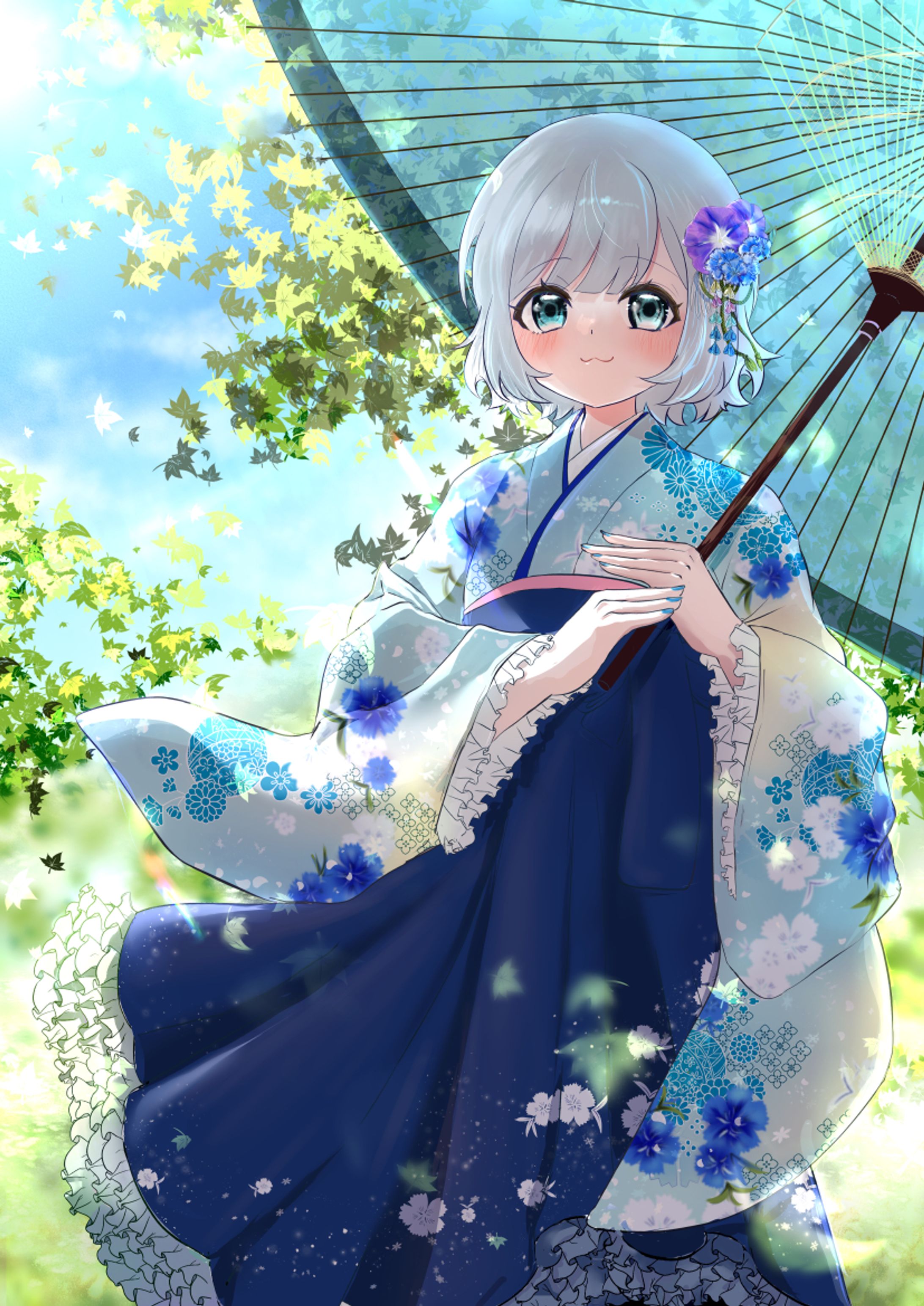 優凪ぱるさま１周年記念イラスト-1