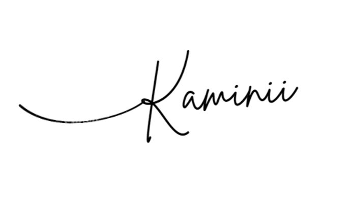 Kaminii(ヘアケアブランド）ロゴ案