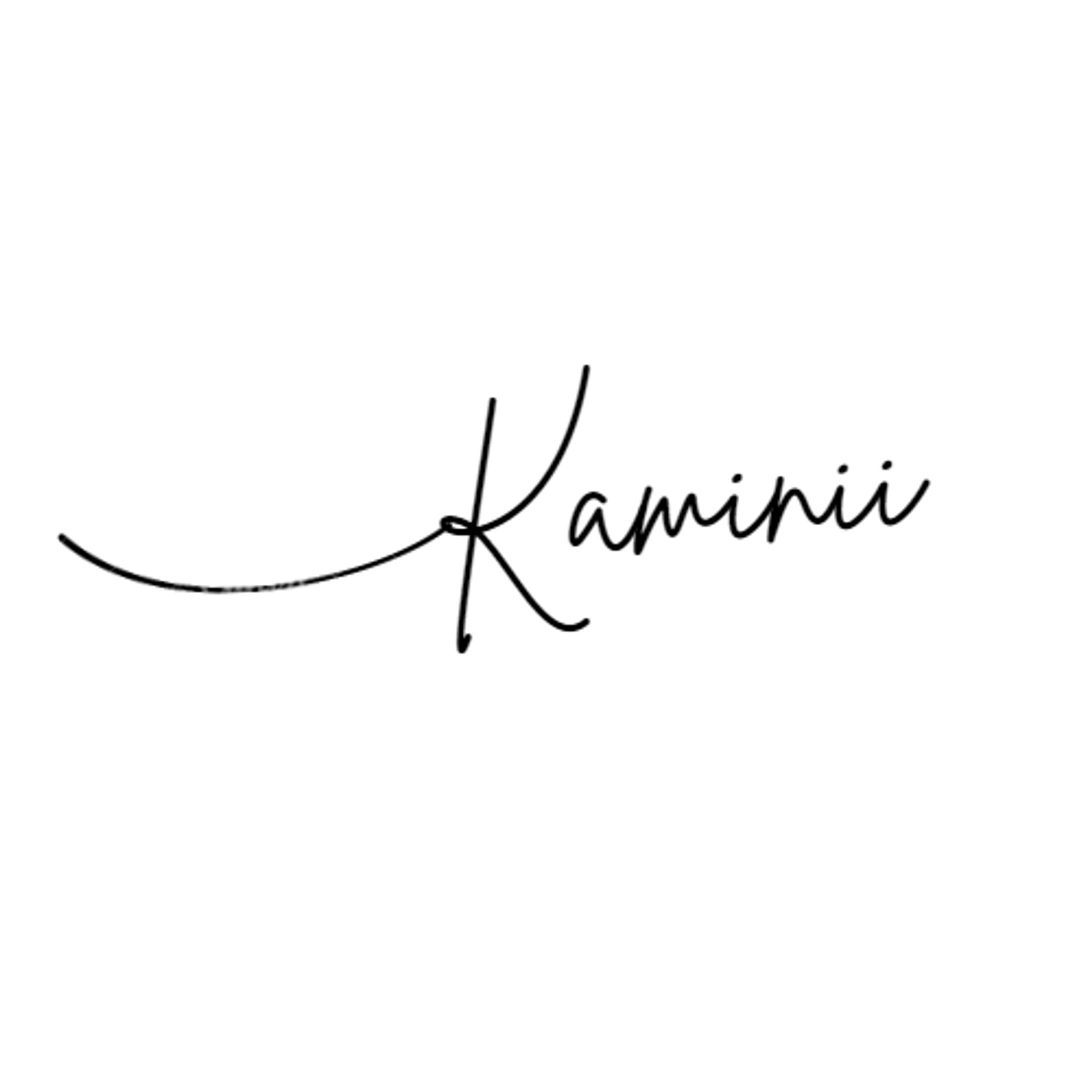 Kaminii(ヘアケアブランド）ロゴ案-1