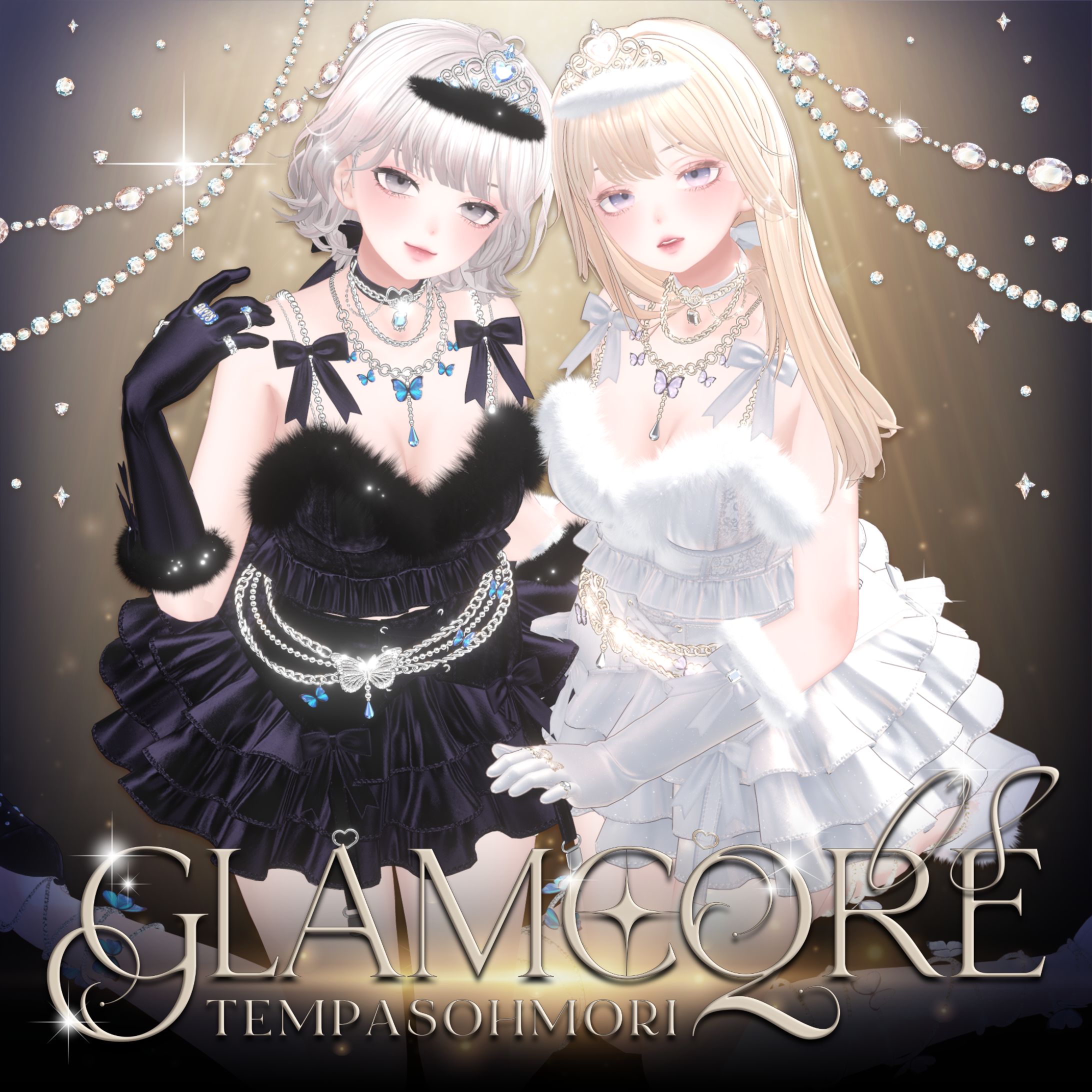 【3D制作】オリジナル衣装『GLAMCORE08』-1
