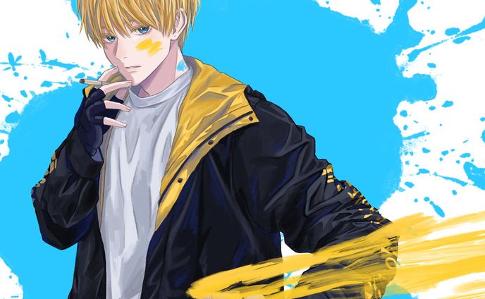 flat colored、お仕事制作
