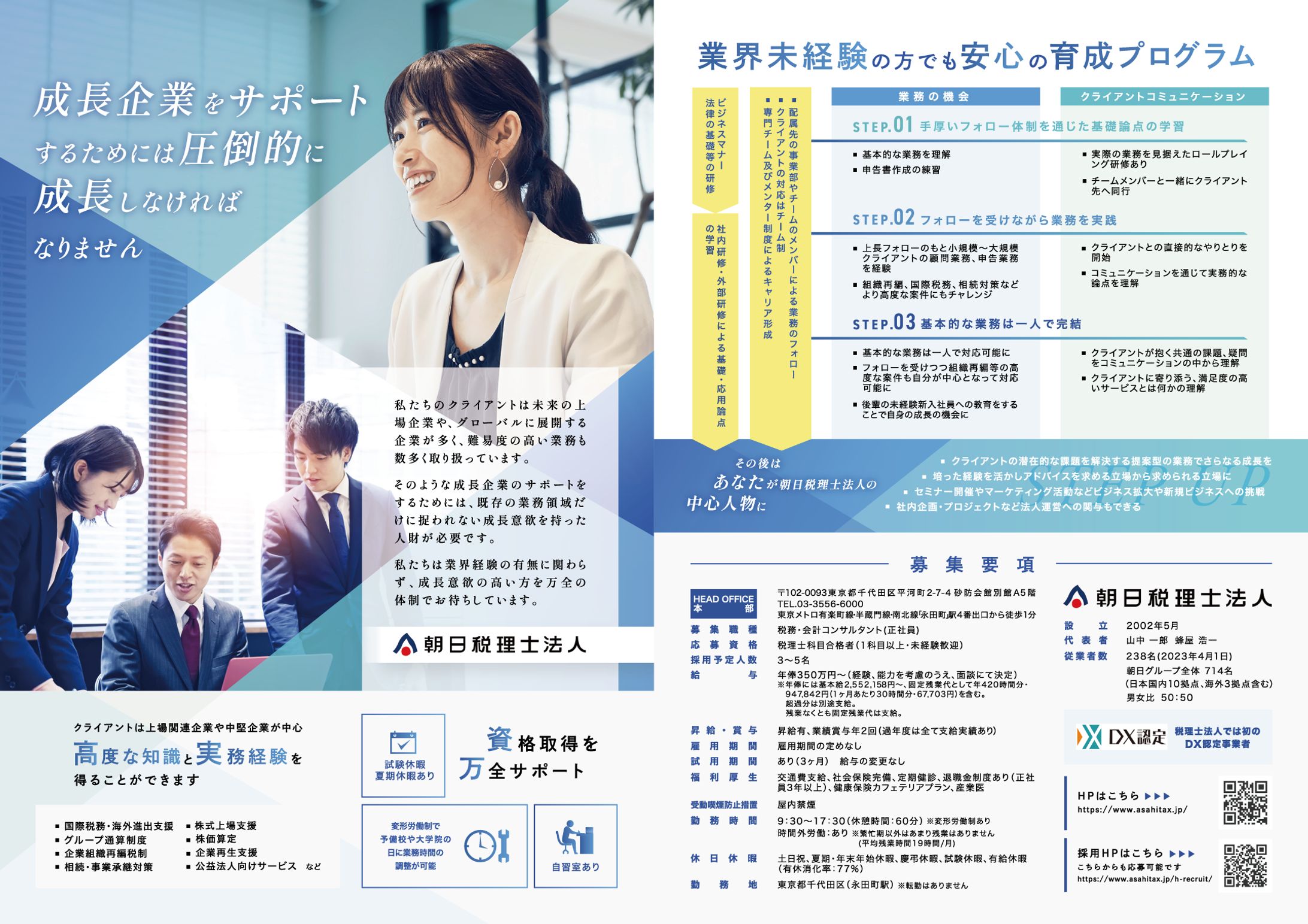 【情報誌】就職情報誌掲載ページ-1