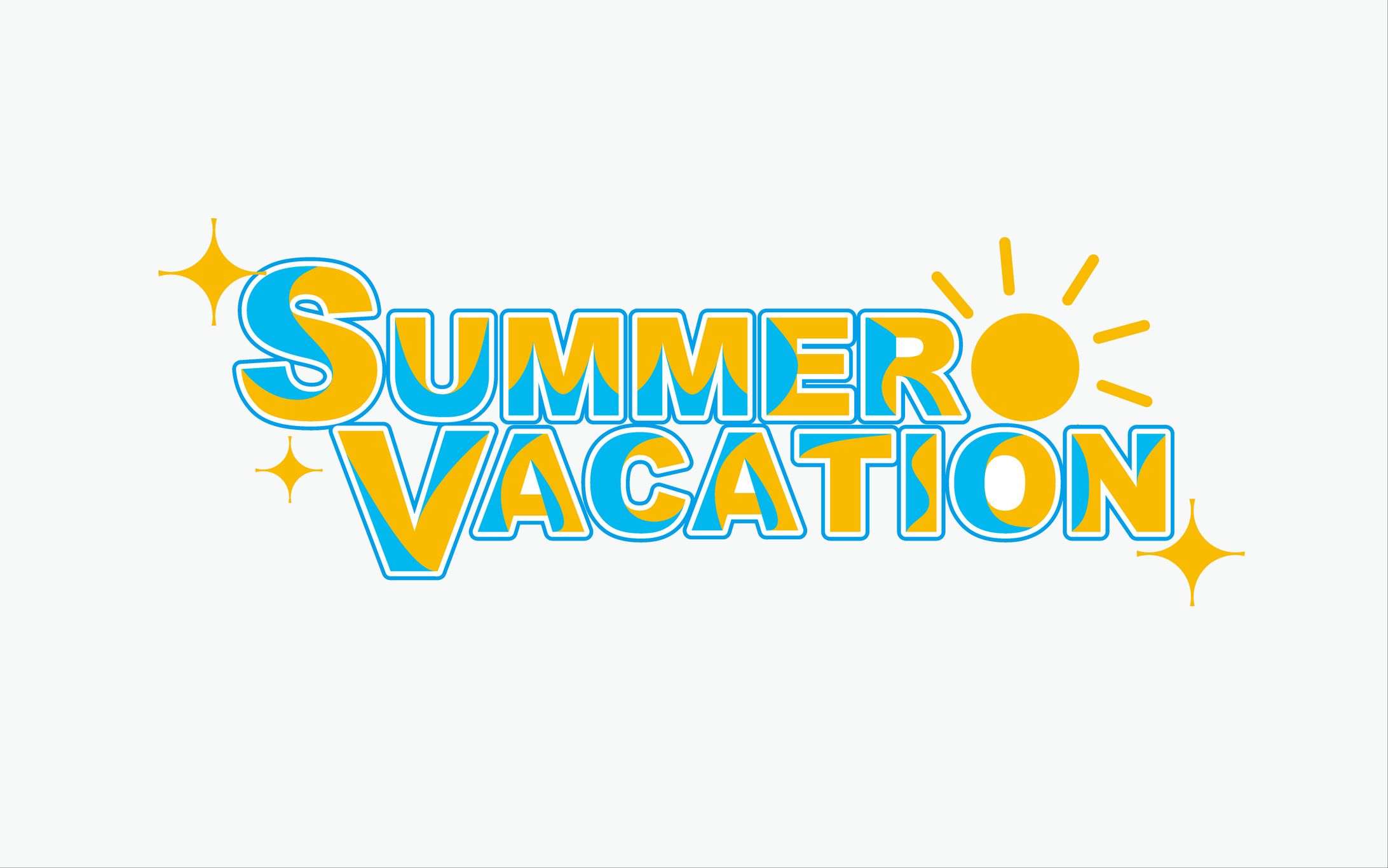 【タイポグラフィ】夏-1